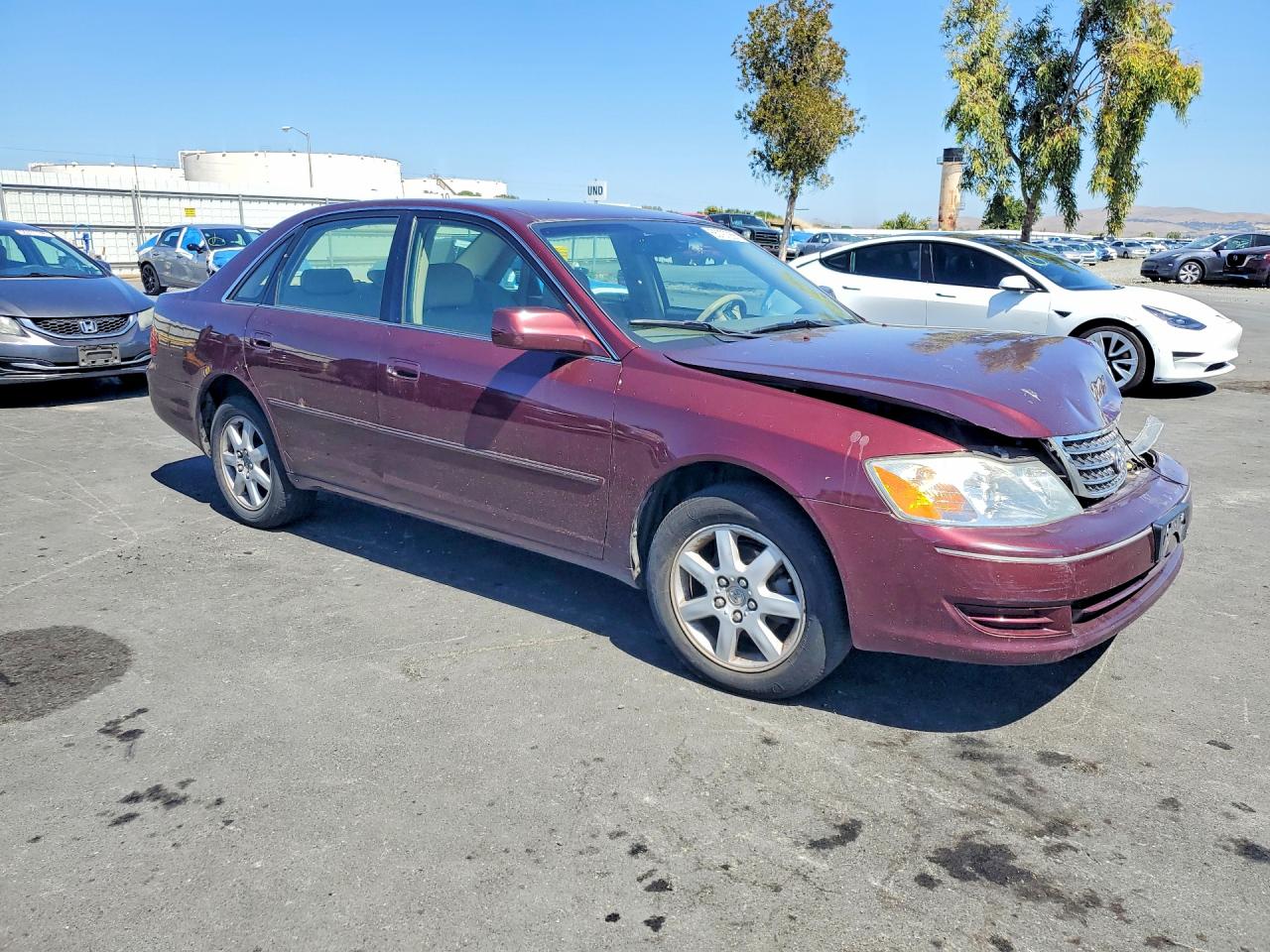 2004 Toyota Avalon Xl Maroon vin: 4T1BF28B04U373963