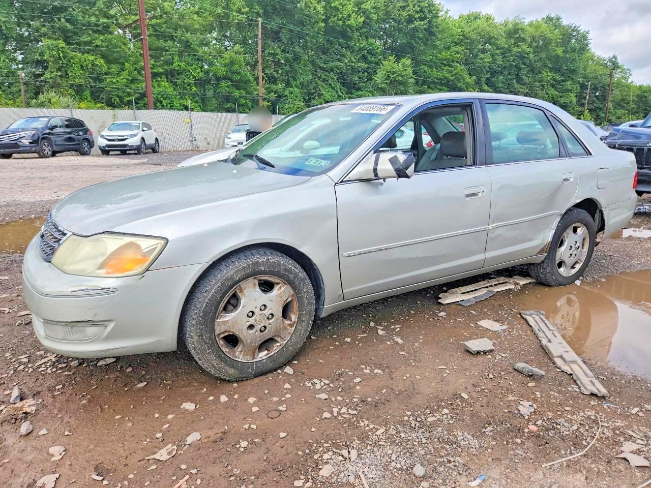 2004 Toyota Avalon Xls Silver vin: 4T1BF28B04U381934