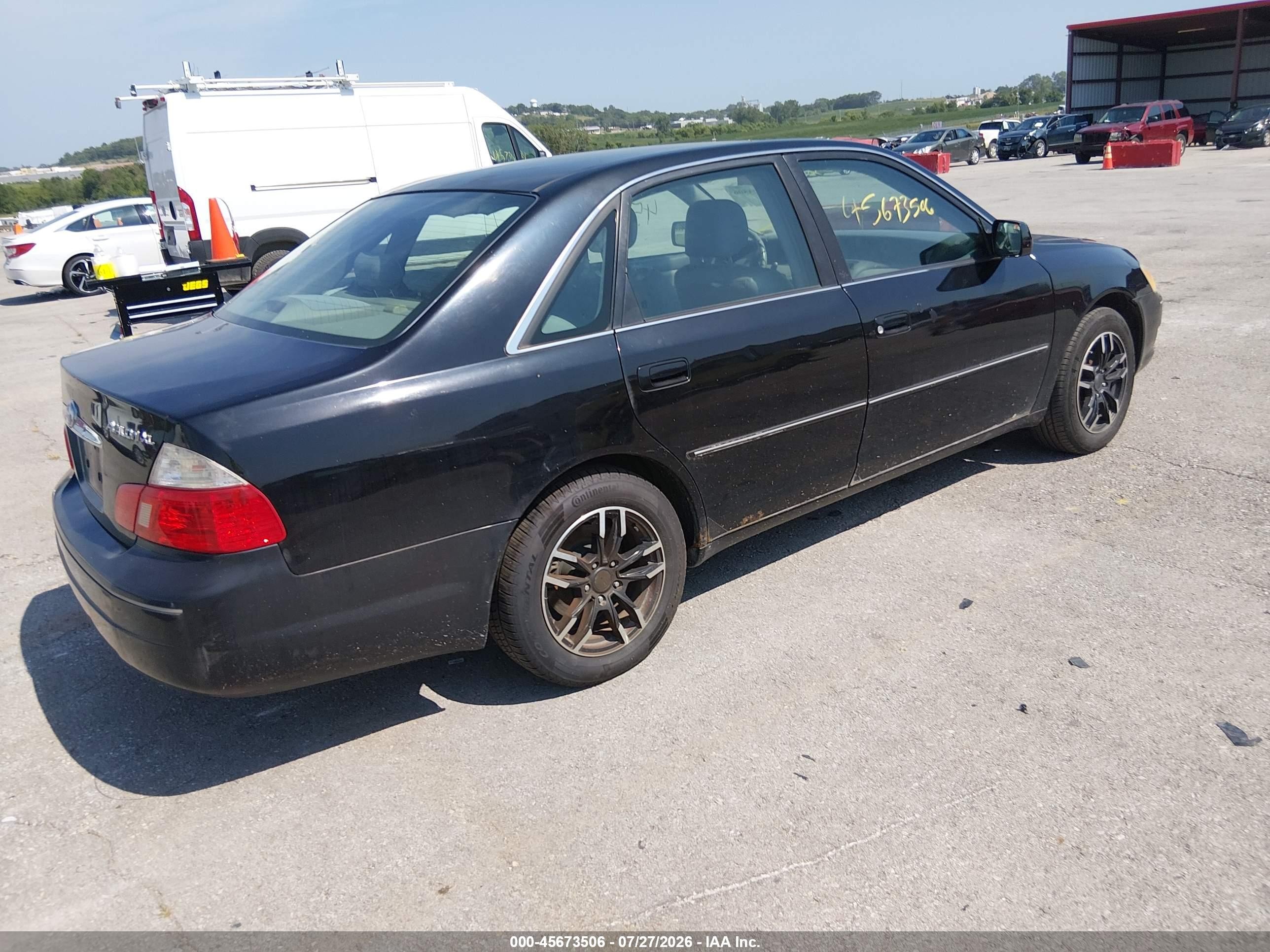 2004 Toyota Avalon Xl Black vin: 4T1BF28B04U383344