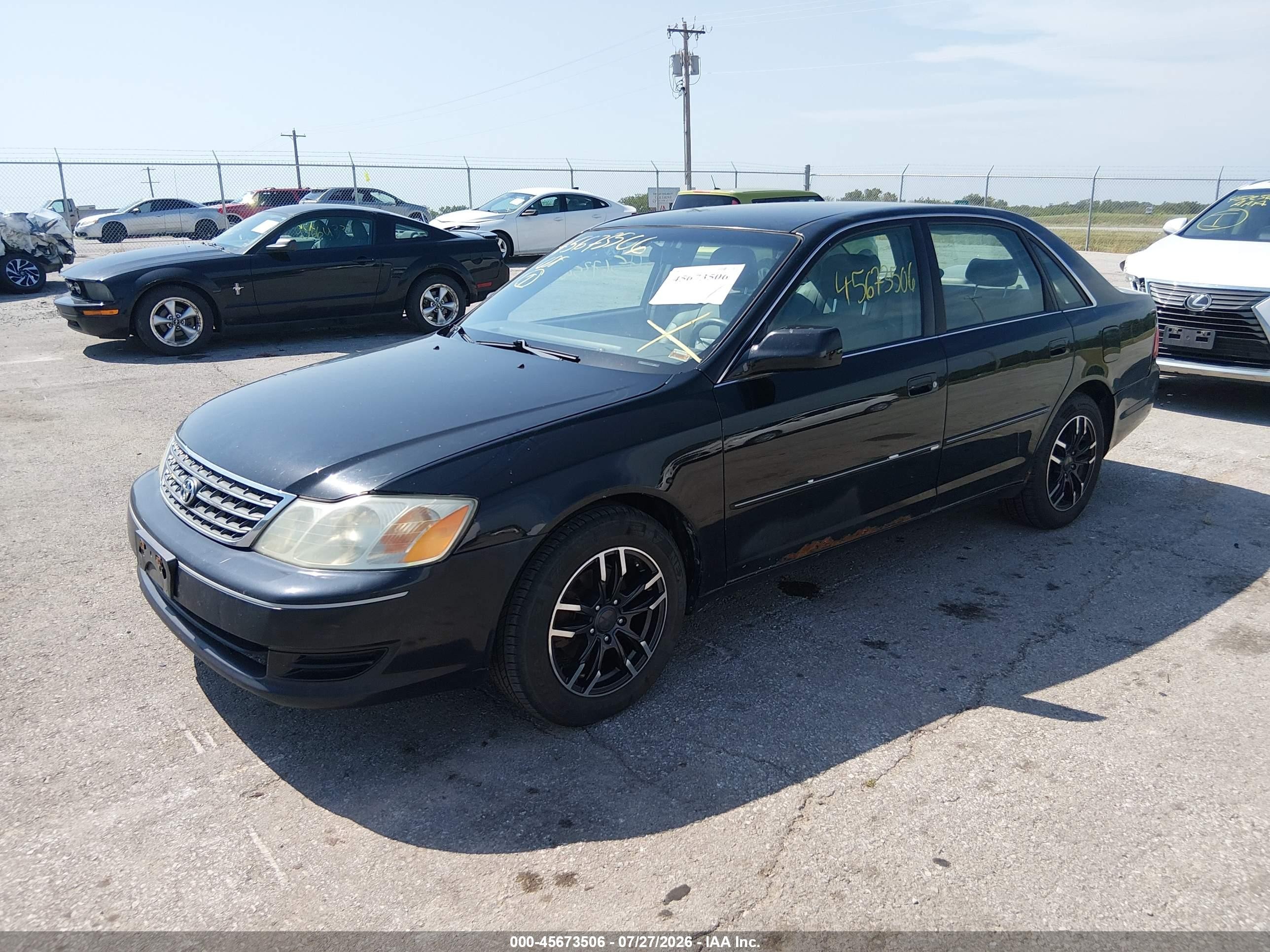 2004 Toyota Avalon Xl Black vin: 4T1BF28B04U383344