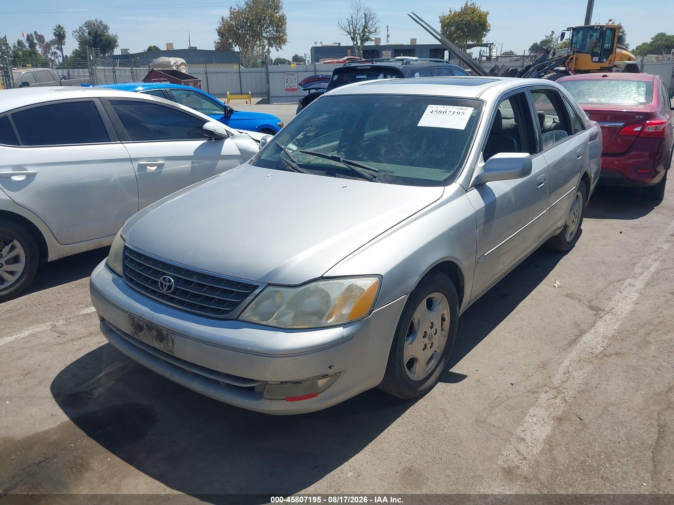2004 Toyota Avalon Xls Silver vin: 4T1BF28B04U387474