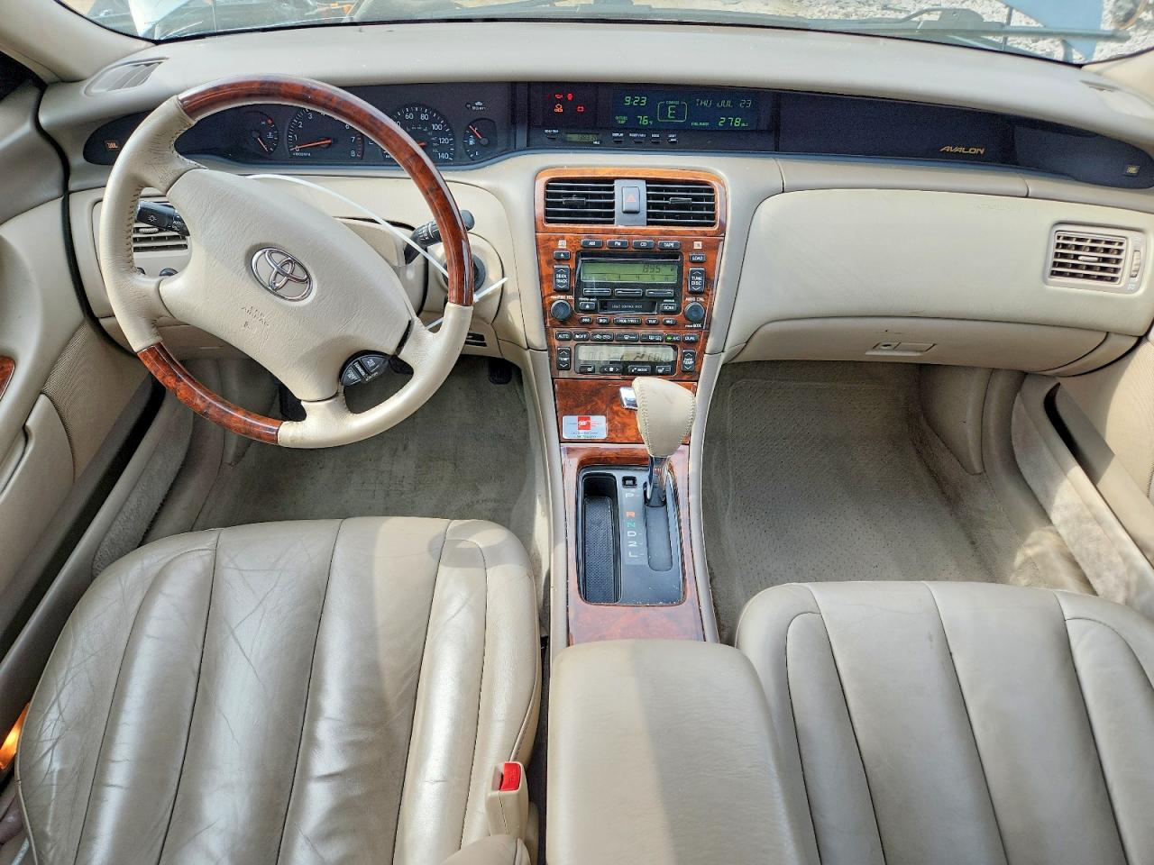 2004 Toyota Avalon Xls Gray vin: 4T1BF28B04U390956