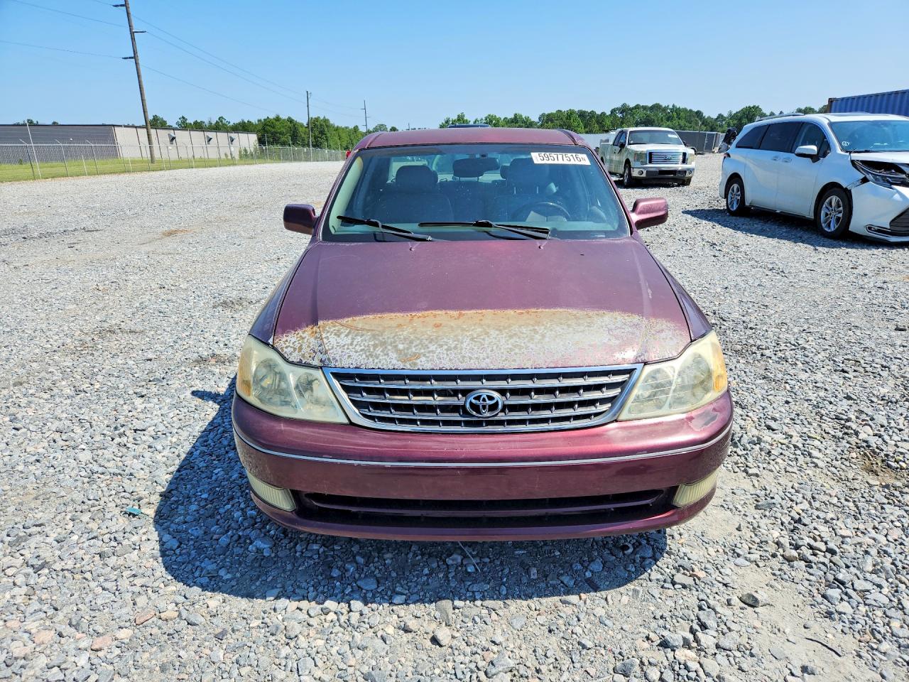 2004 Toyota Avalon Xls Burgundy vin: 4T1BF28B04U391038