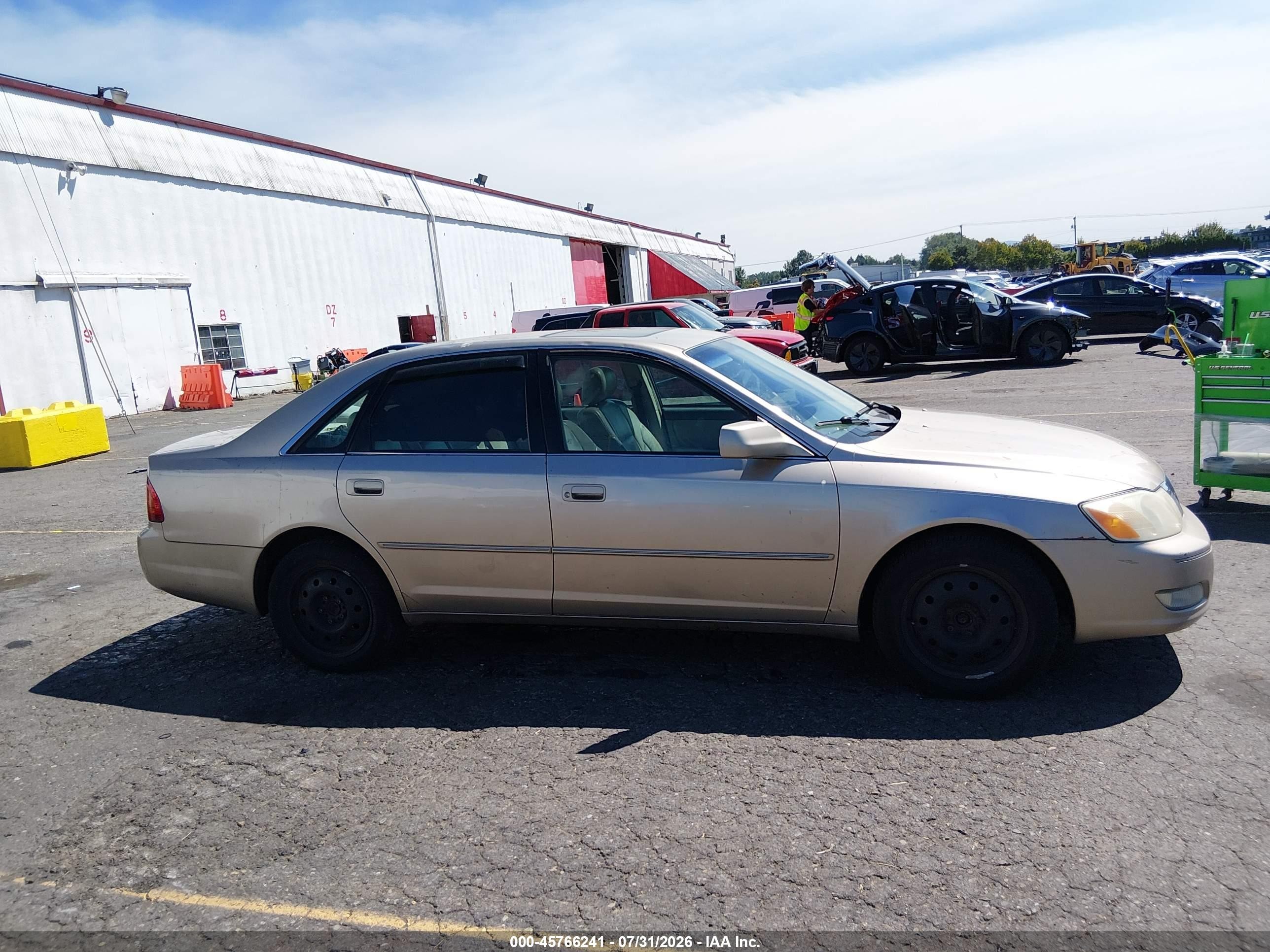 2000 Toyota Avalon Xls Золотой vin: 4T1BF28B0YU009371