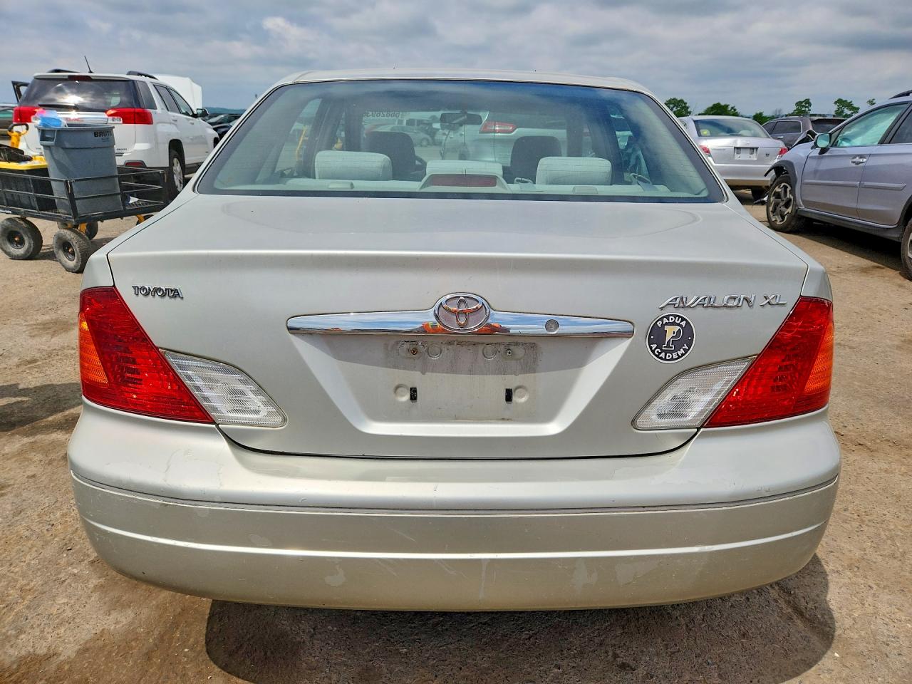 2000 Toyota Avalon Xl Silver vin: 4T1BF28B0YU010696