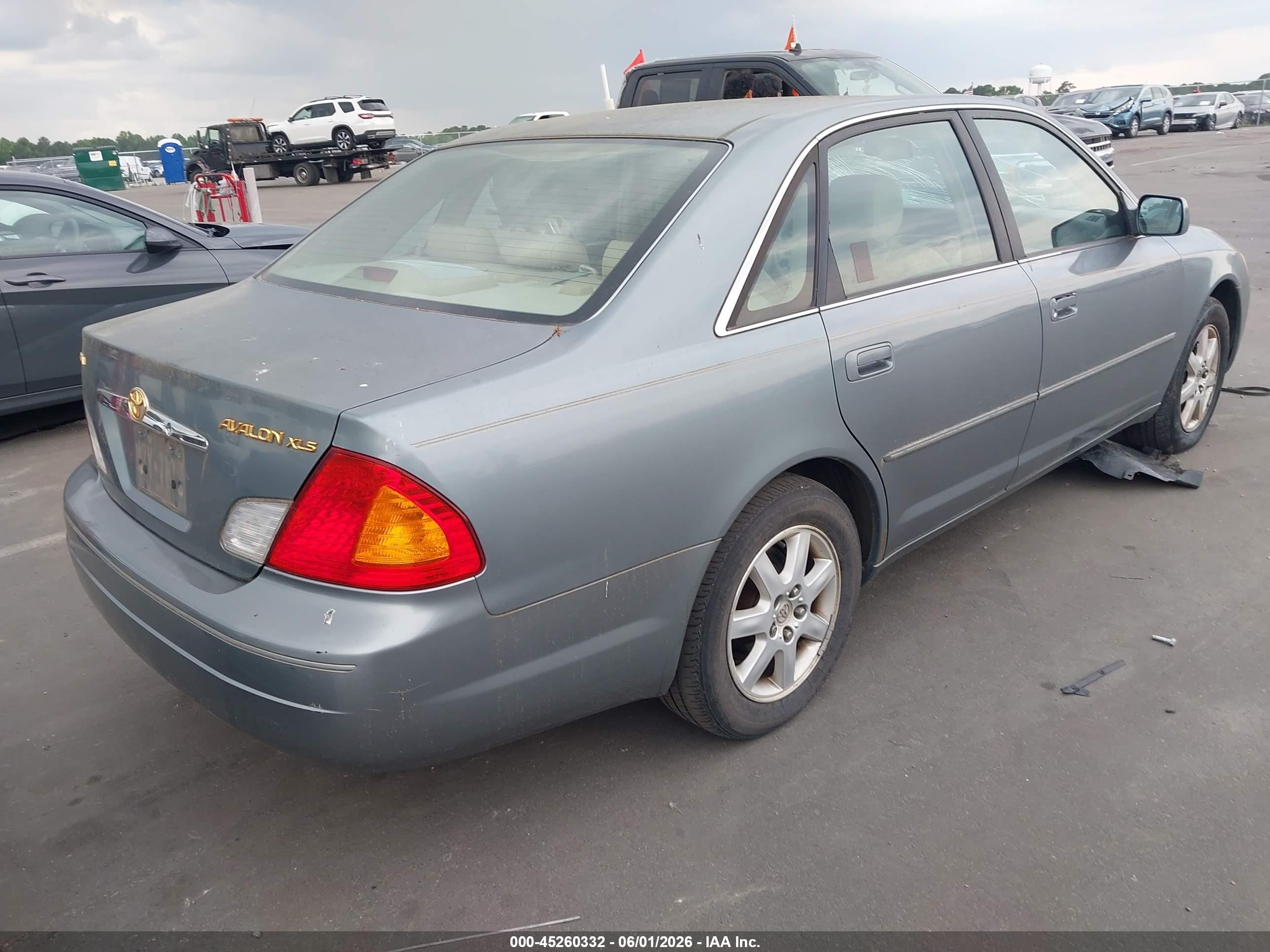 2000 Toyota Avalon Xls Blue vin: 4T1BF28B0YU052799