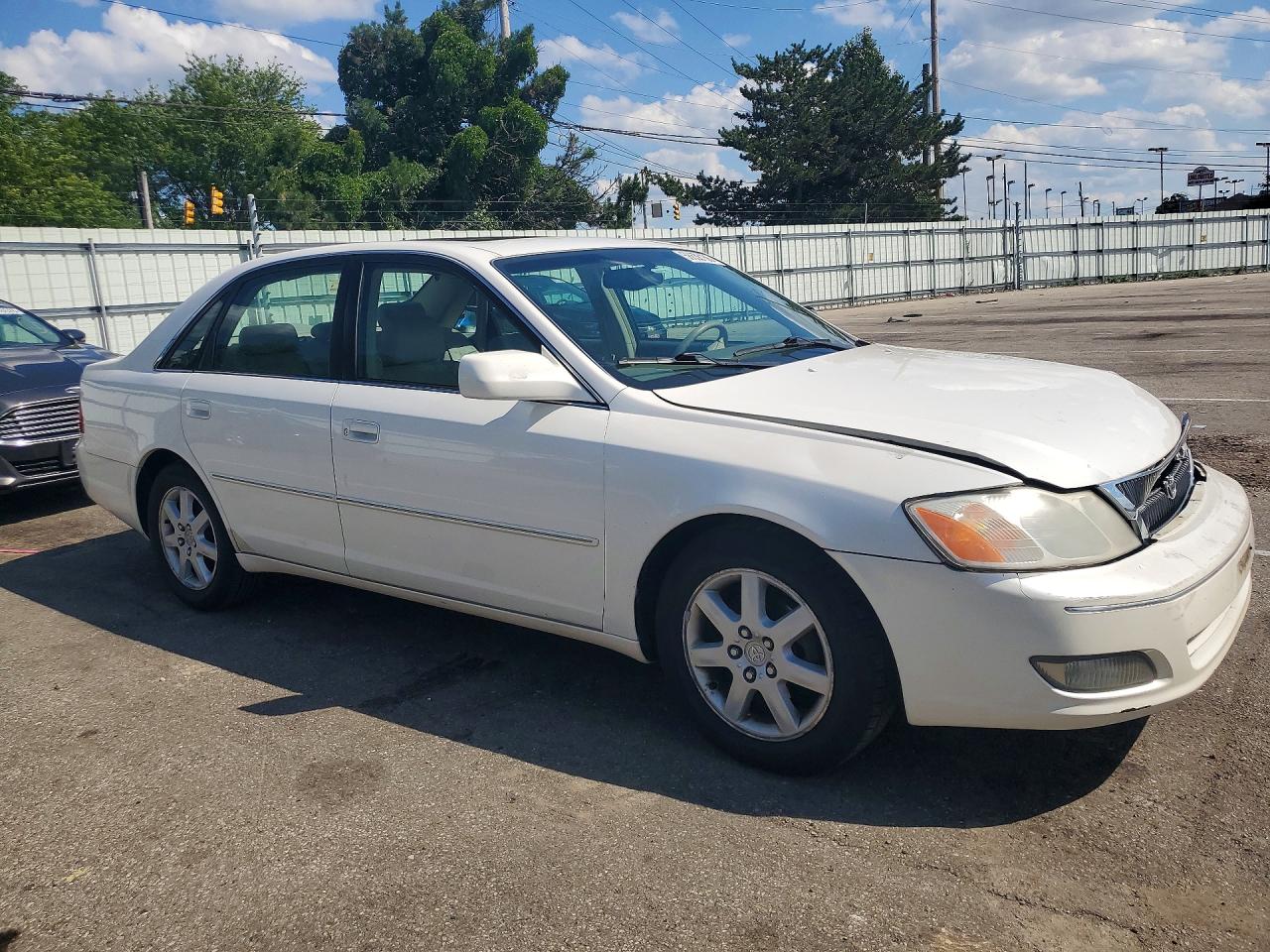 2000 Toyota Avalon Xls White vin: 4T1BF28B0YU060112