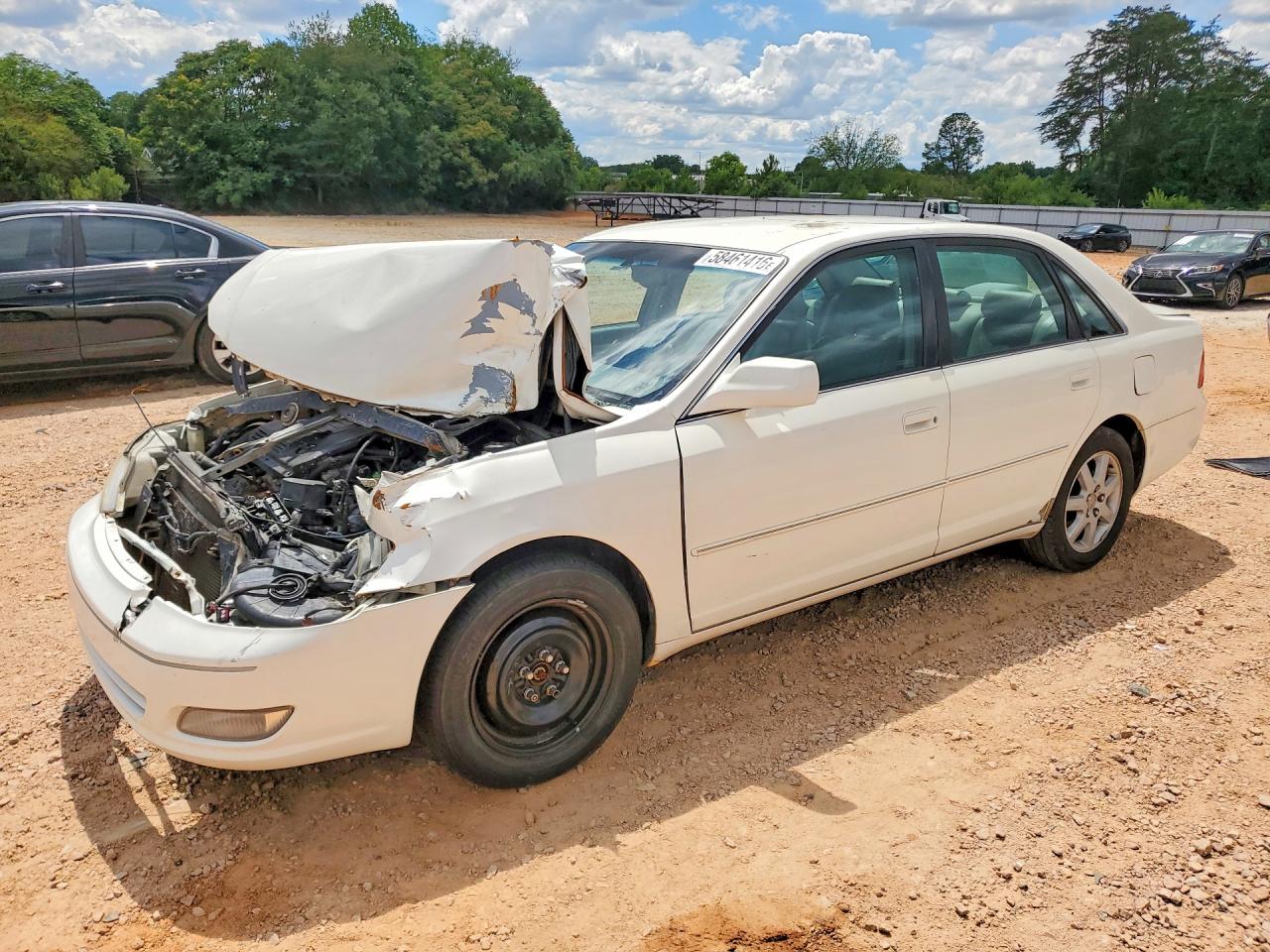 2000 Toyota Avalon Xls White vin: 4T1BF28B0YU110362