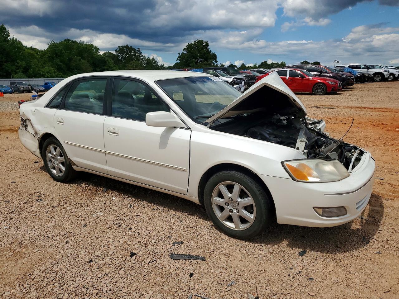 2000 Toyota Avalon Xls White vin: 4T1BF28B0YU110362