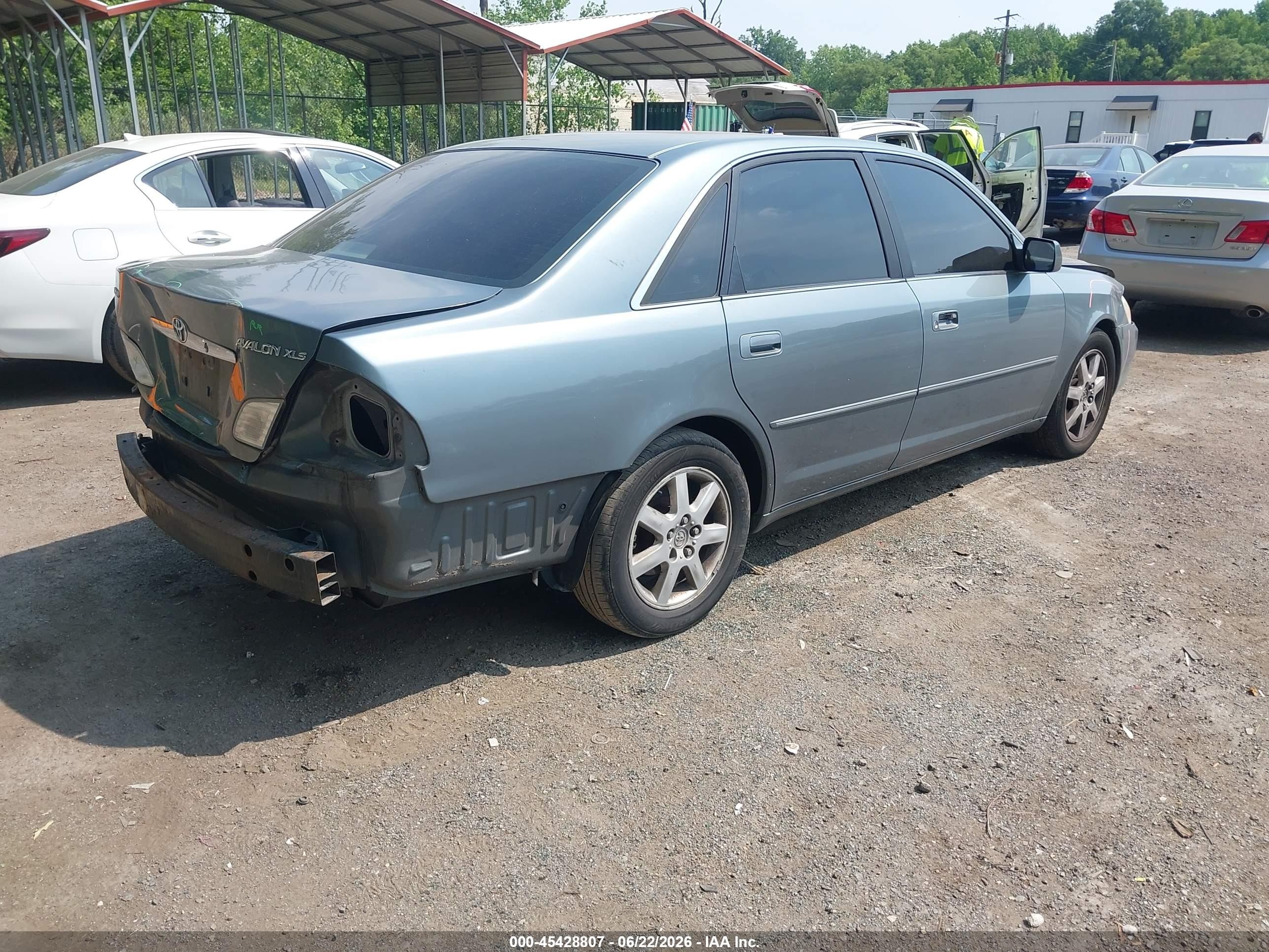 2001 Toyota Avalon Xls Синий vin: 4T1BF28B11U119335
