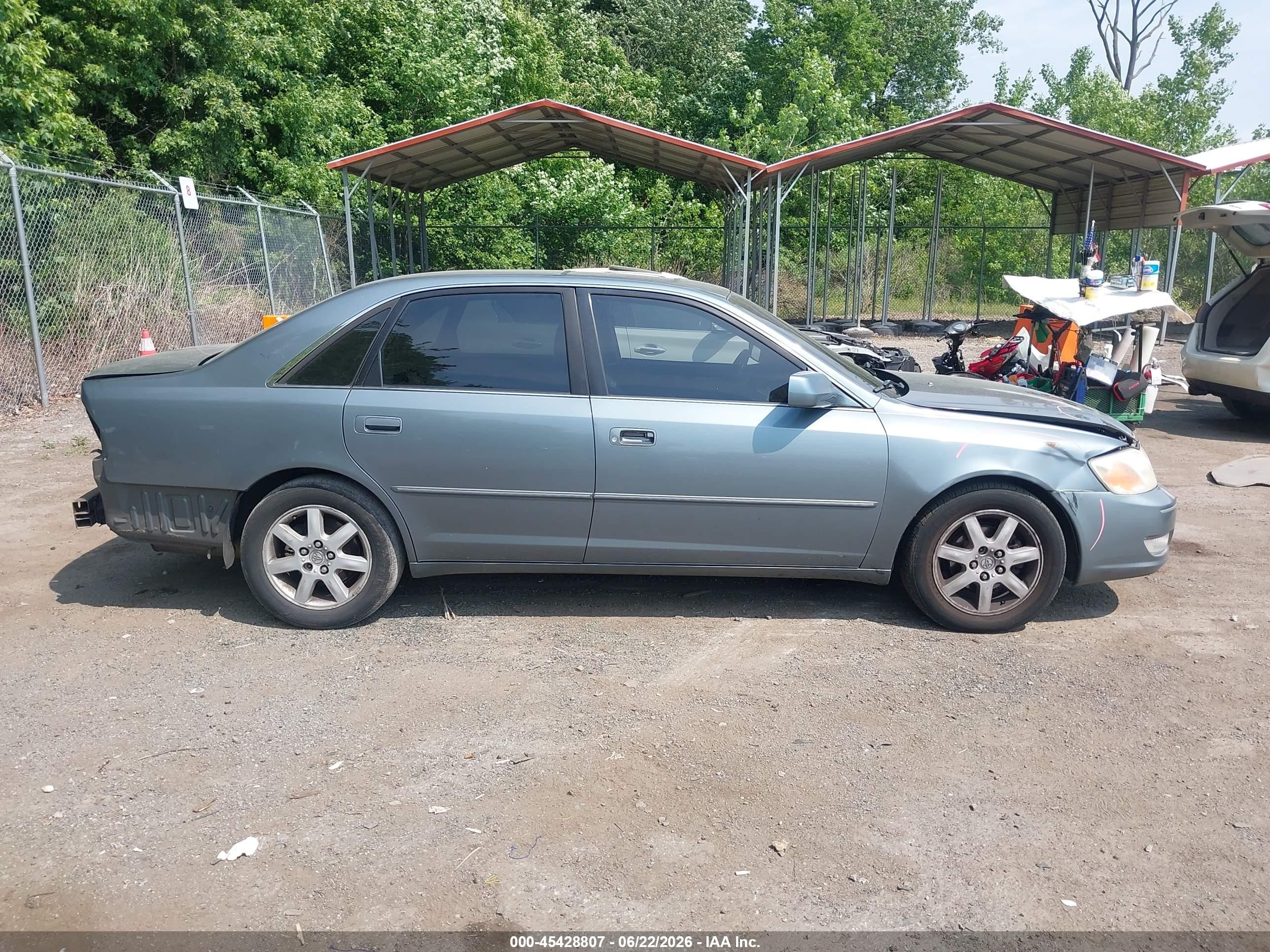 2001 Toyota Avalon Xls Синий vin: 4T1BF28B11U119335