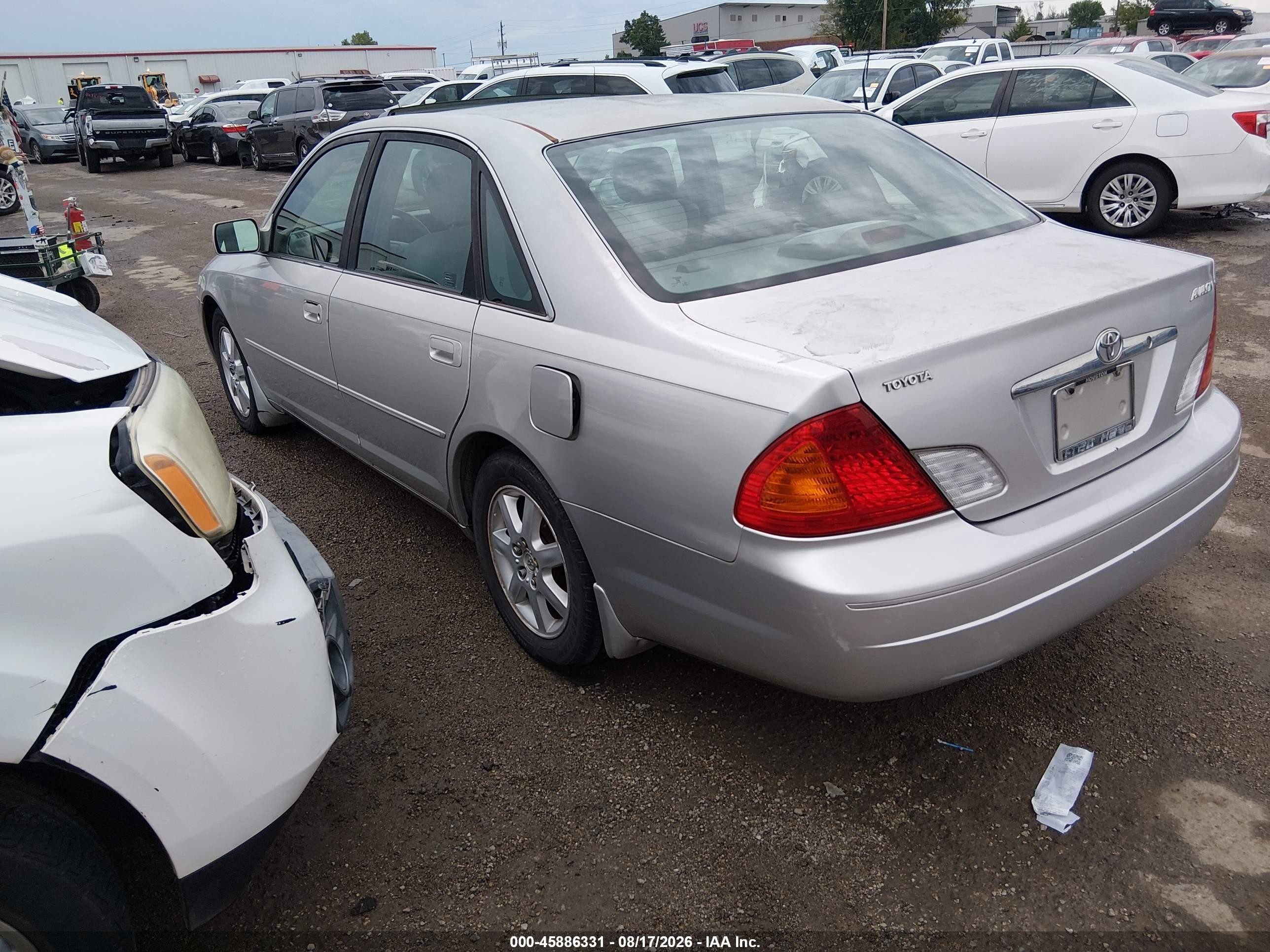 2001 Toyota Avalon Xls Silver vin: 4T1BF28B11U144056