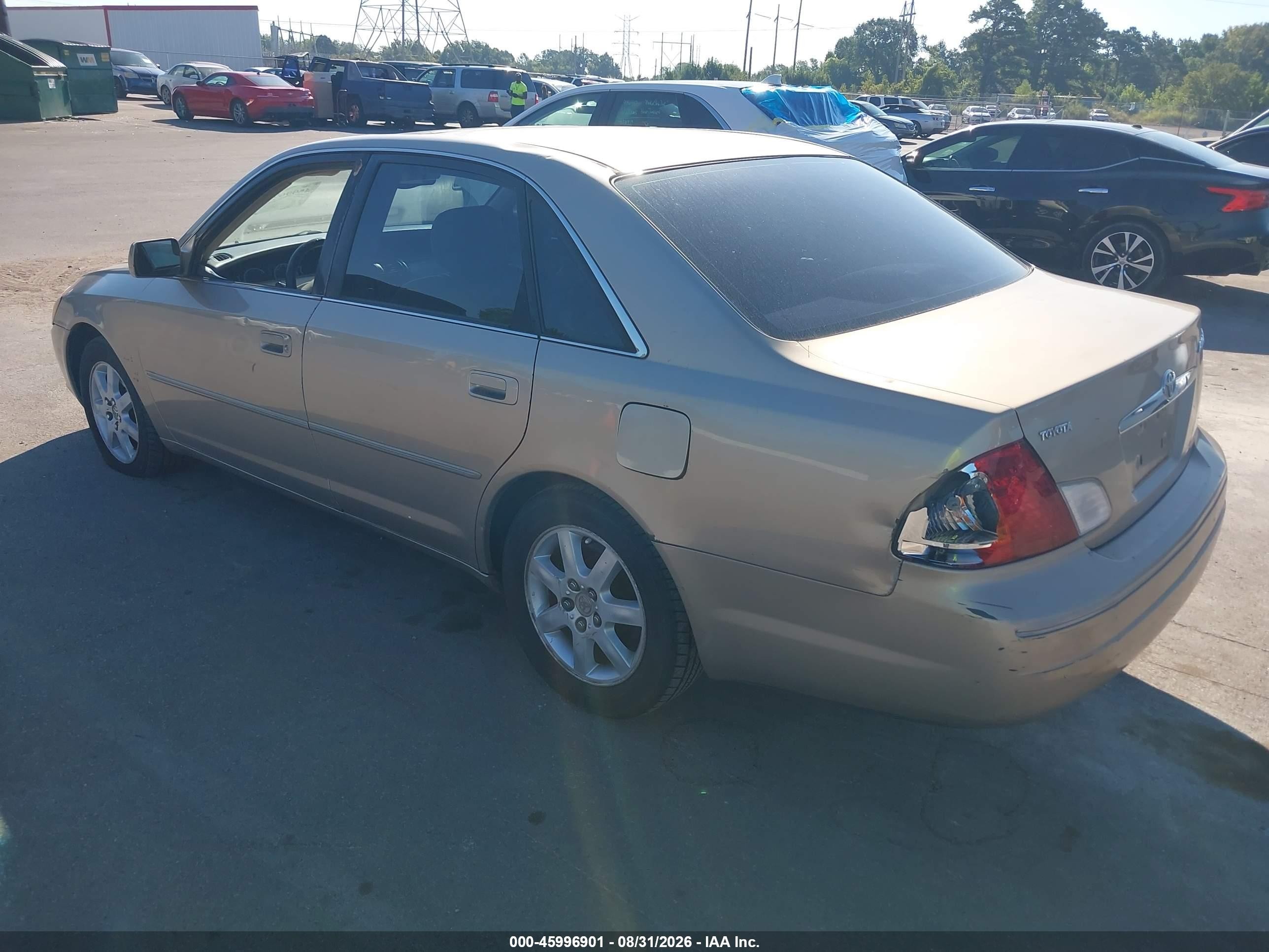 2001 Toyota Avalon Xls Gold vin: 4T1BF28B11U149466