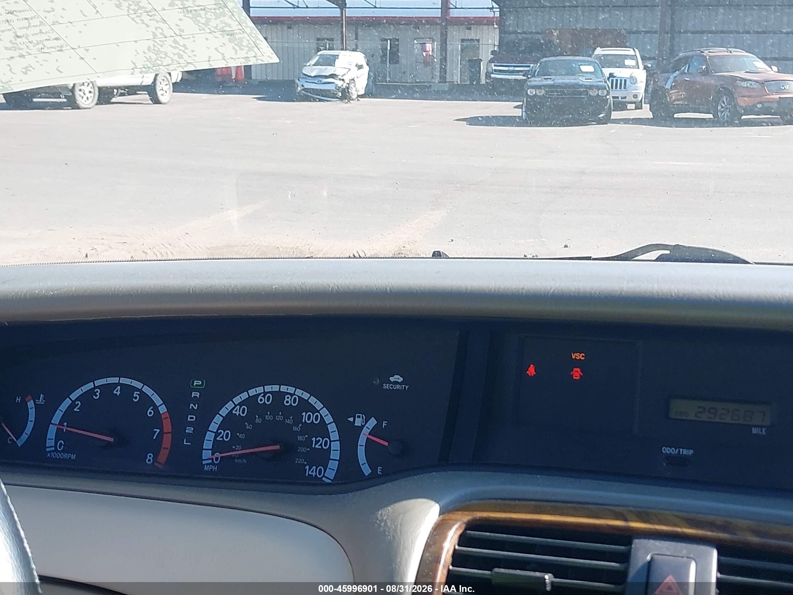 2001 Toyota Avalon Xls Gold vin: 4T1BF28B11U149466