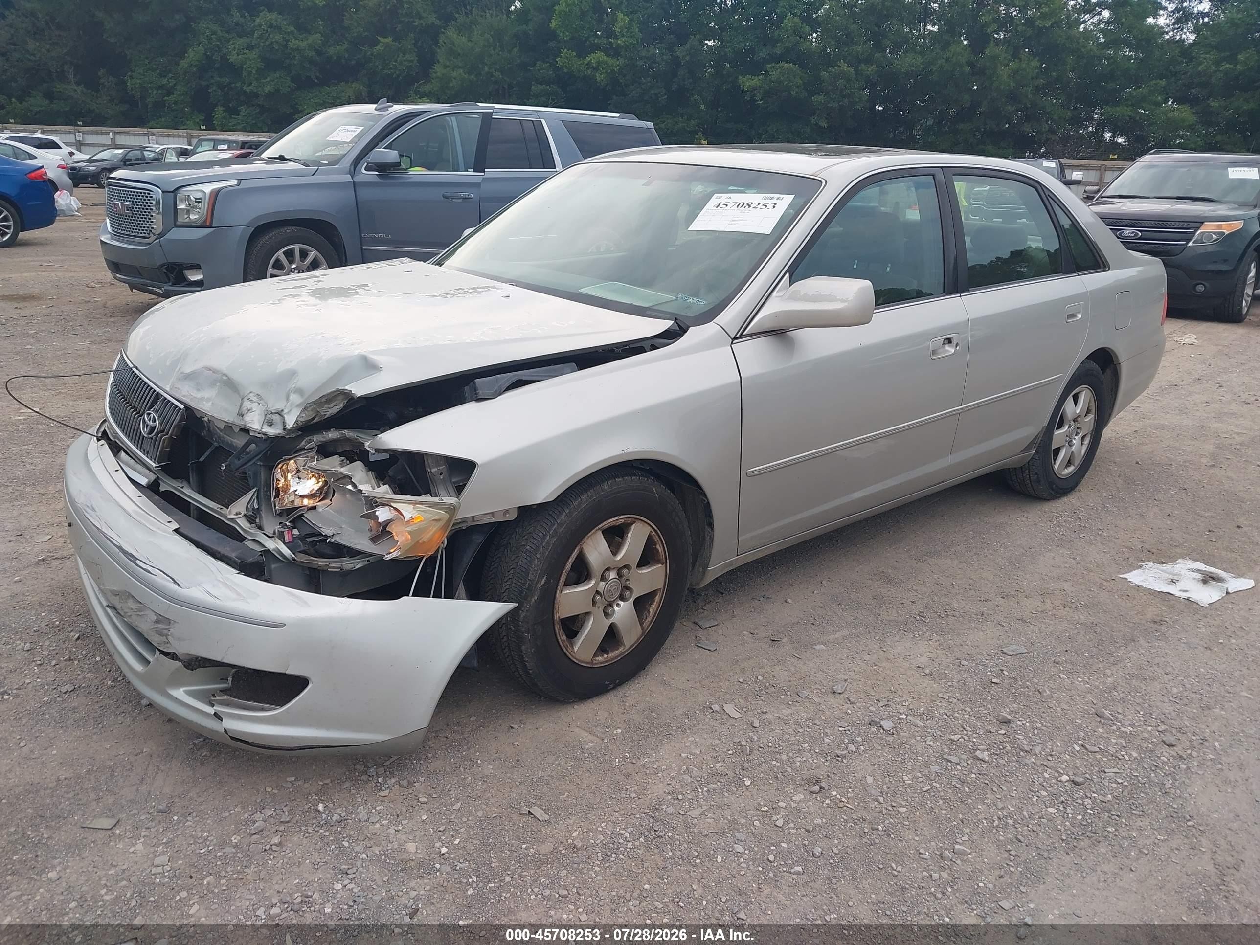 2001 Toyota Avalon Xl Silver vin: 4T1BF28B11U170981