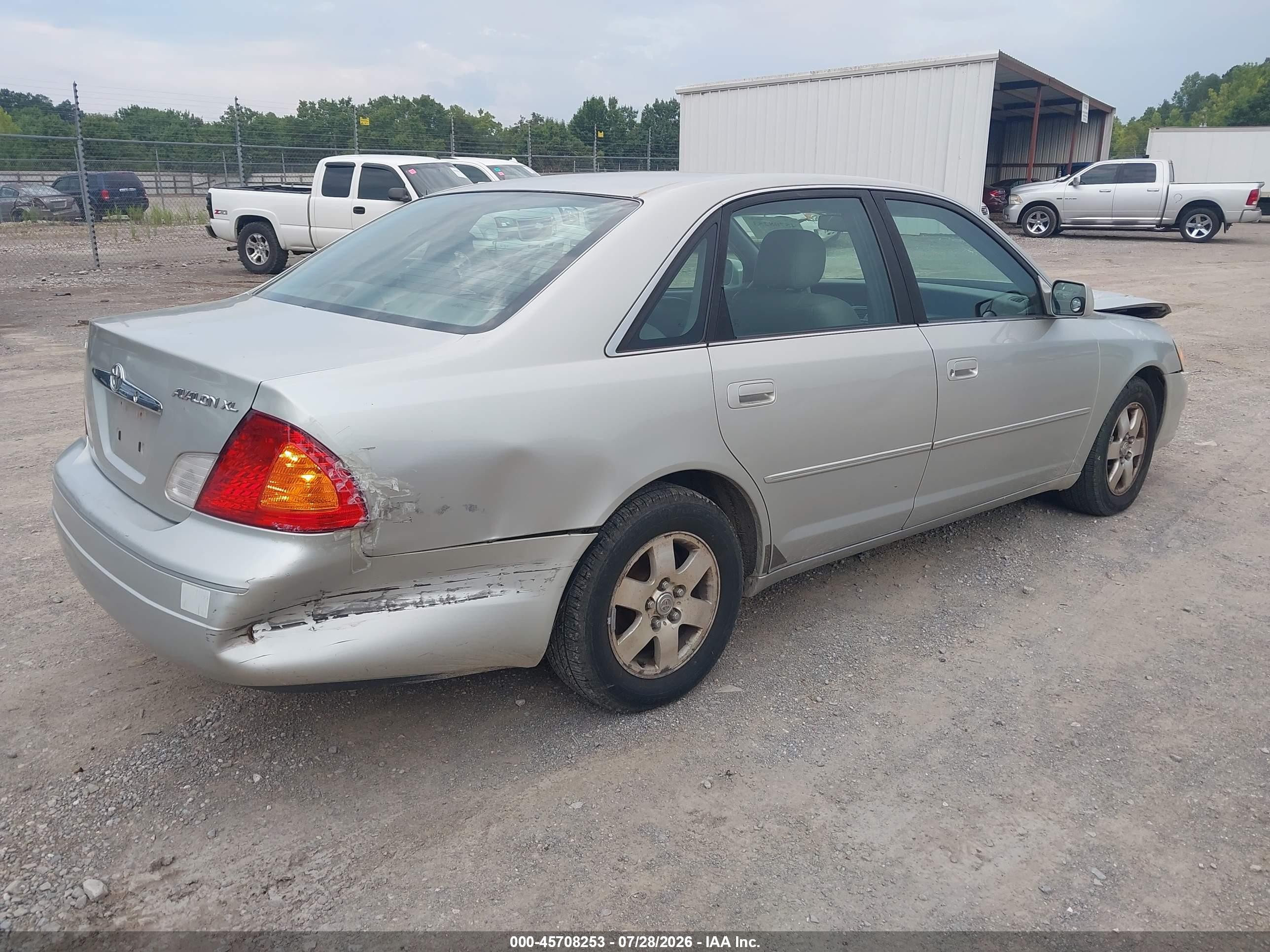 2001 Toyota Avalon Xl Silver vin: 4T1BF28B11U170981