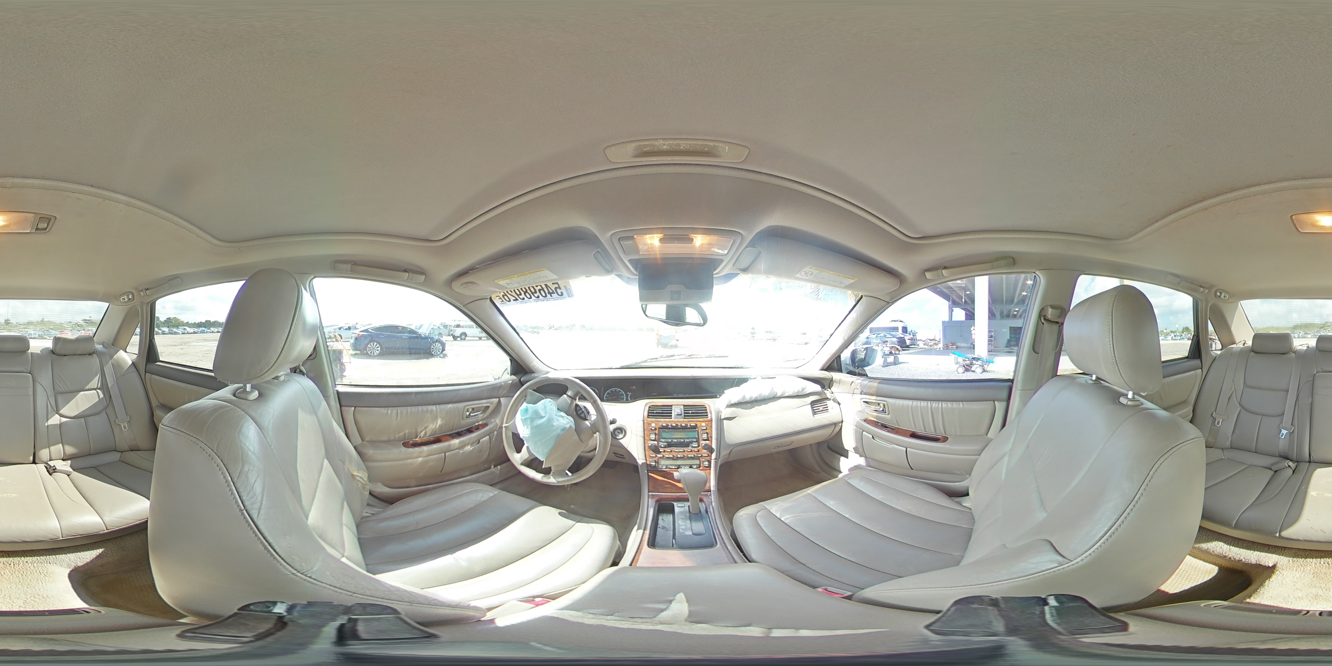 2001 Toyota Avalon Xls Beige vin: 4T1BF28B11U176862