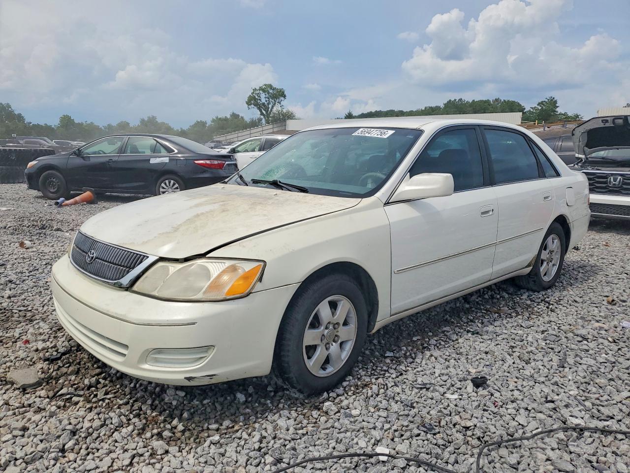 2002 Toyota Avalon Xl White vin: 4T1BF28B12U213653