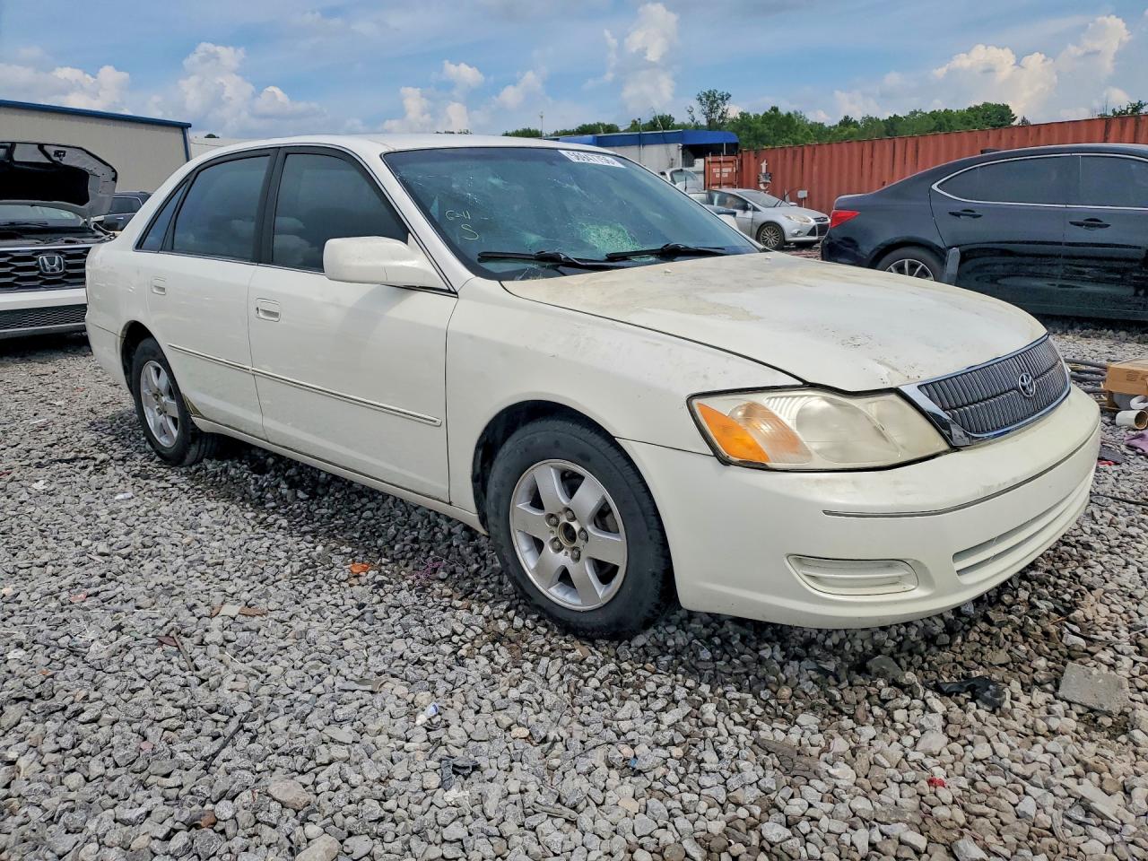 2002 Toyota Avalon Xl White vin: 4T1BF28B12U213653
