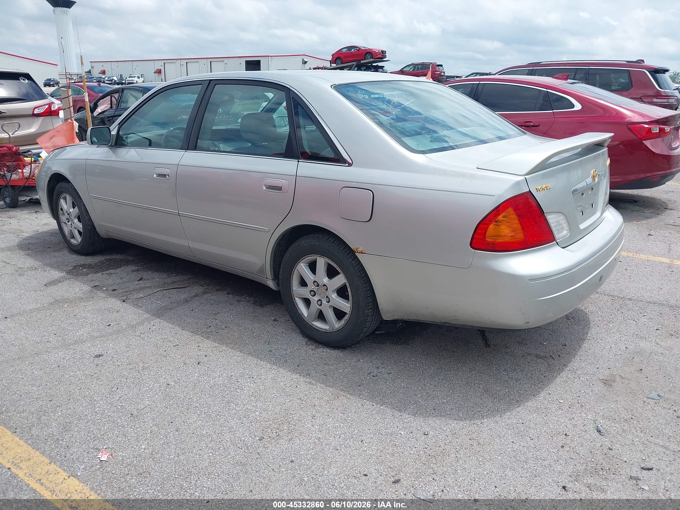 2002 Toyota Avalon Xls Silver vin: 4T1BF28B12U226595