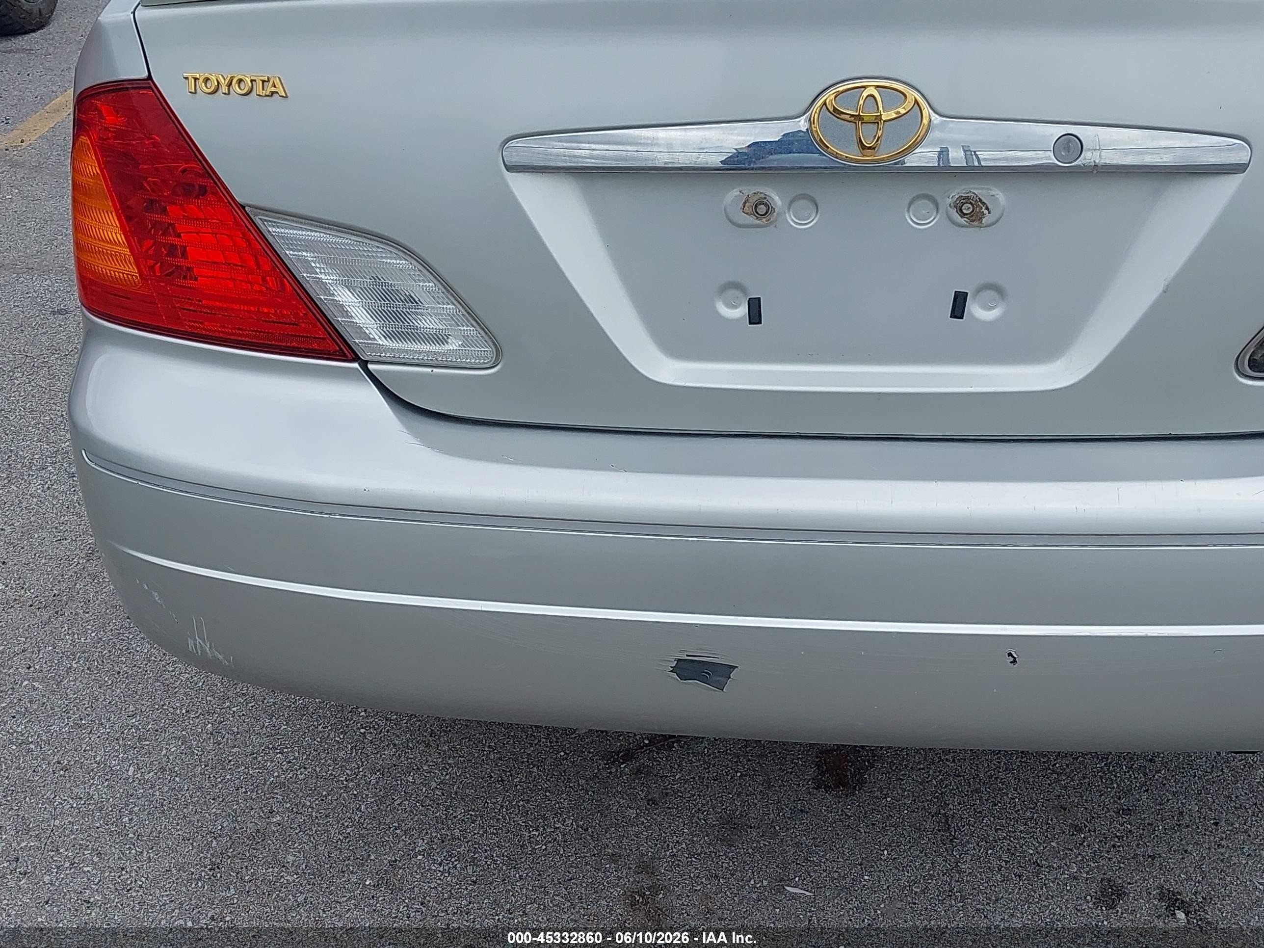 2002 Toyota Avalon Xls Silver vin: 4T1BF28B12U226595