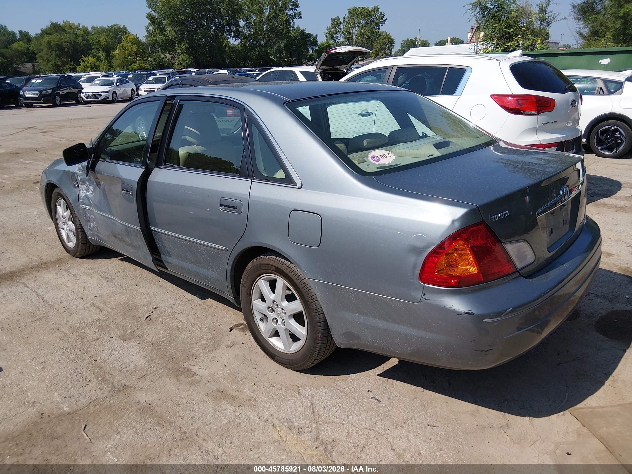 2002 Toyota Avalon Xls Blue vin: 4T1BF28B12U238052
