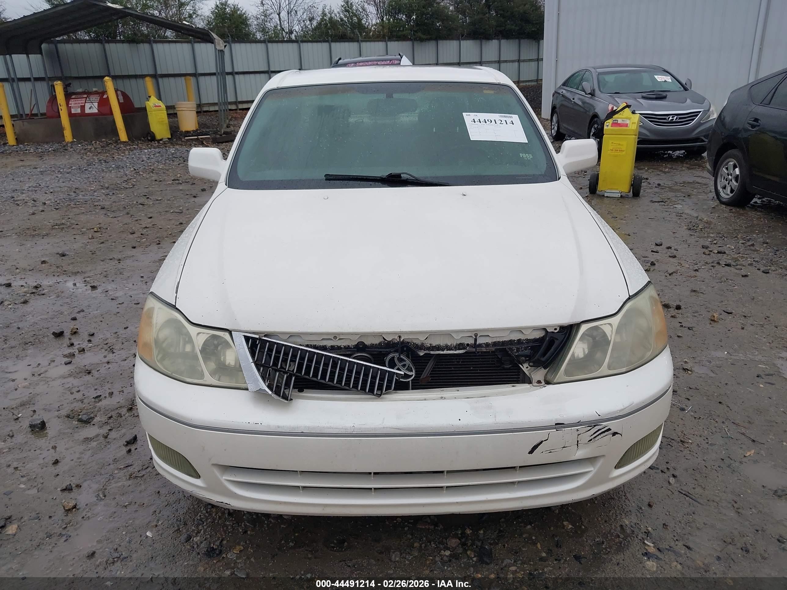 2002 Toyota Avalon Xls White vin: 4T1BF28B12U256356
