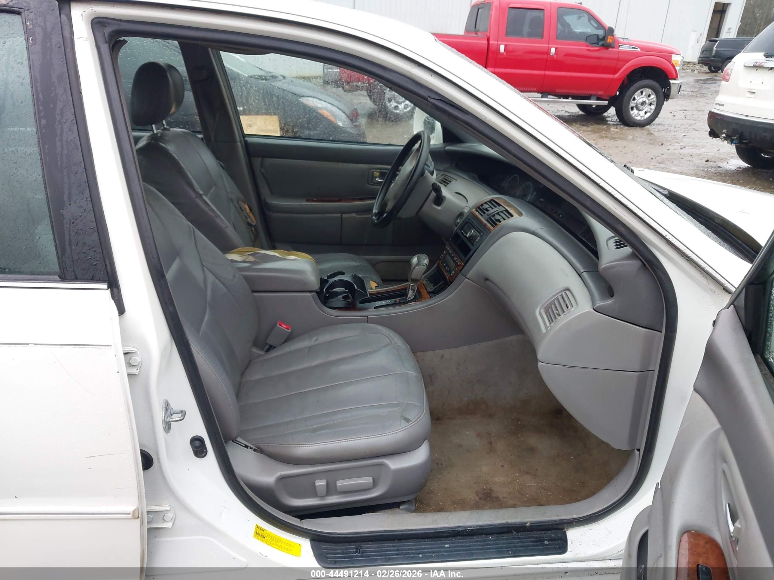 2002 Toyota Avalon Xls White vin: 4T1BF28B12U256356