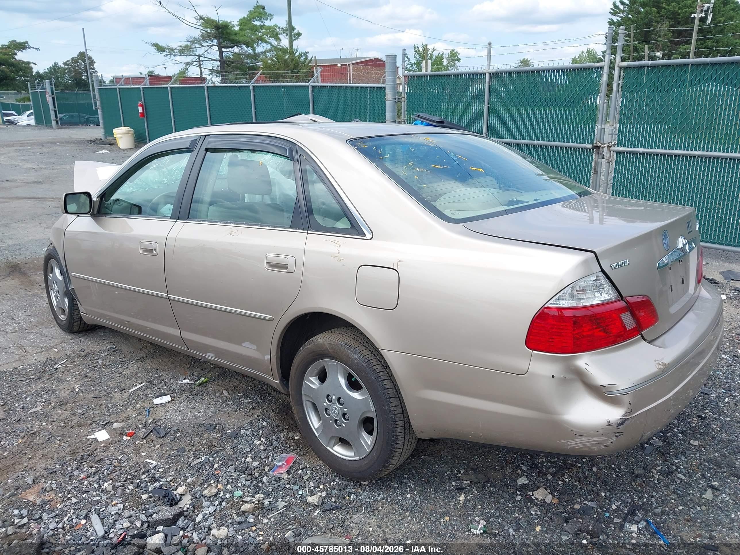 2003 Toyota Avalon Xls Beige vin: 4T1BF28B13U275040