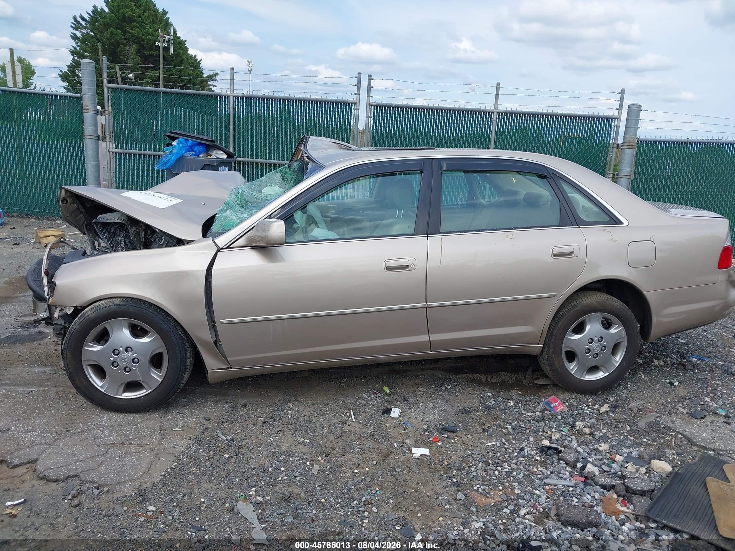 2003 Toyota Avalon Xls Beige vin: 4T1BF28B13U275040