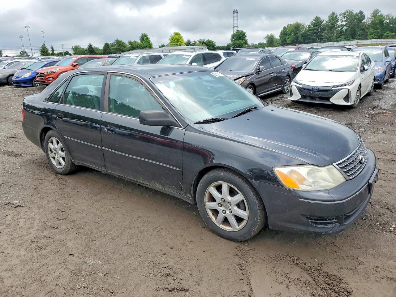 2003 Toyota Avalon Xl Black vin: 4T1BF28B13U284448