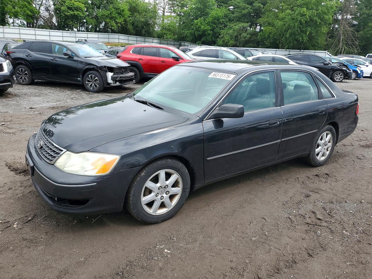 2003 Toyota Avalon Xl Black vin: 4T1BF28B13U284448