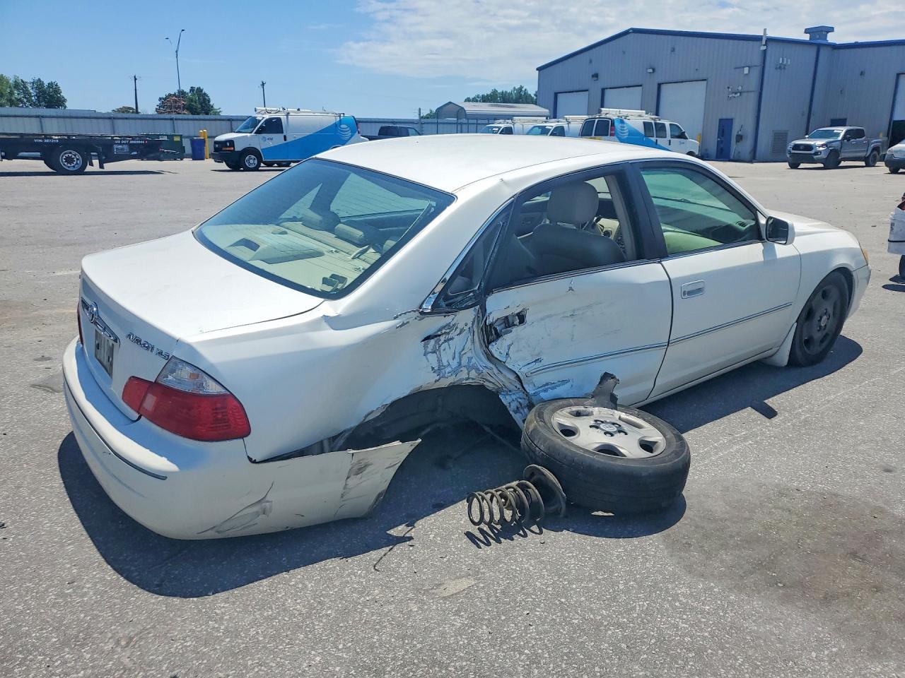 2003 Toyota Avalon Xls Белый vin: 4T1BF28B13U298222
