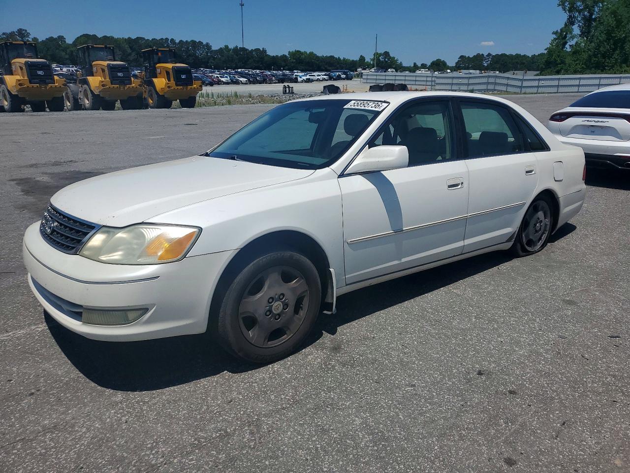 2003 Toyota Avalon Xls White vin: 4T1BF28B13U298222