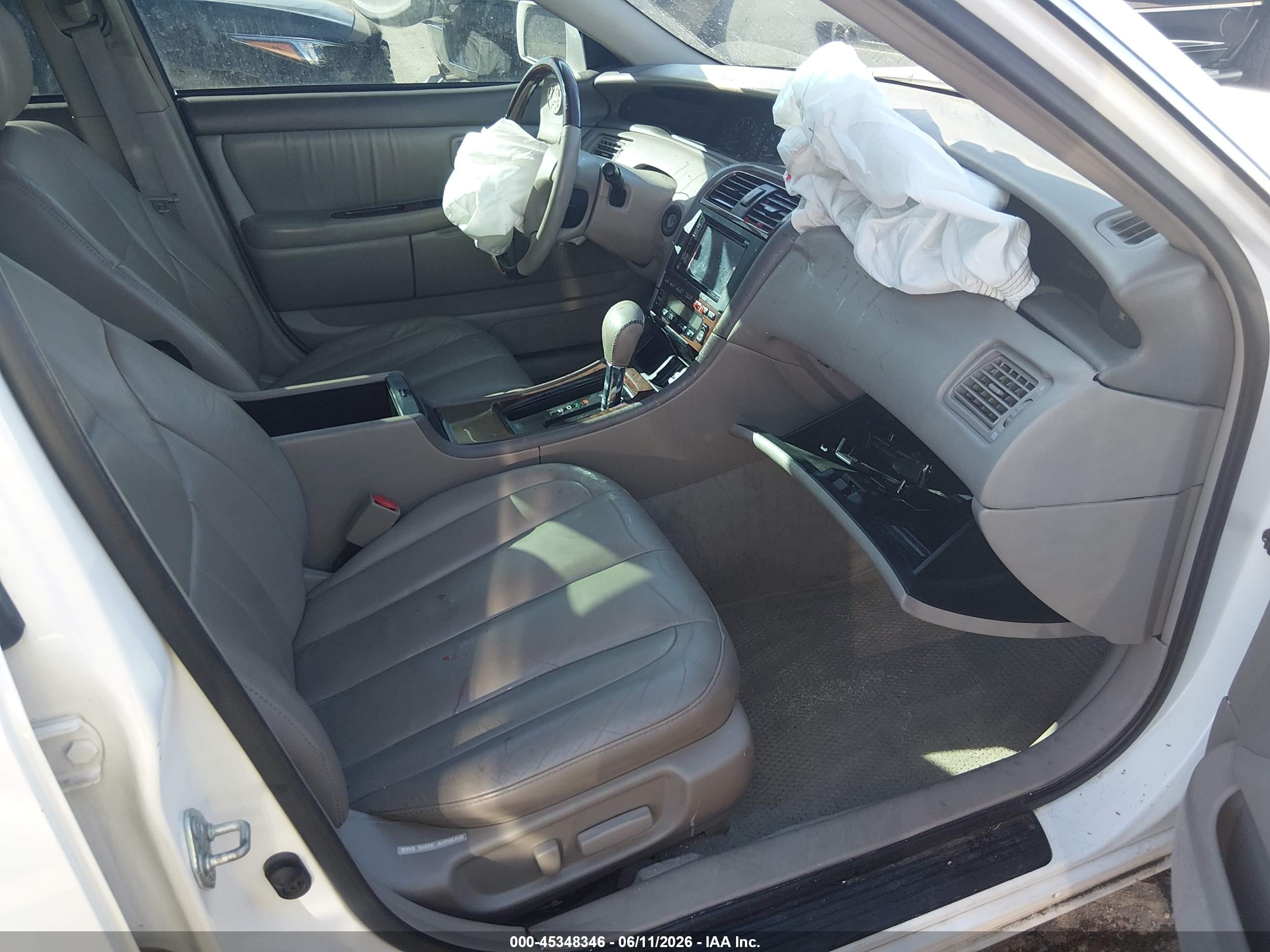 2003 Toyota Avalon Xls White vin: 4T1BF28B13U305587