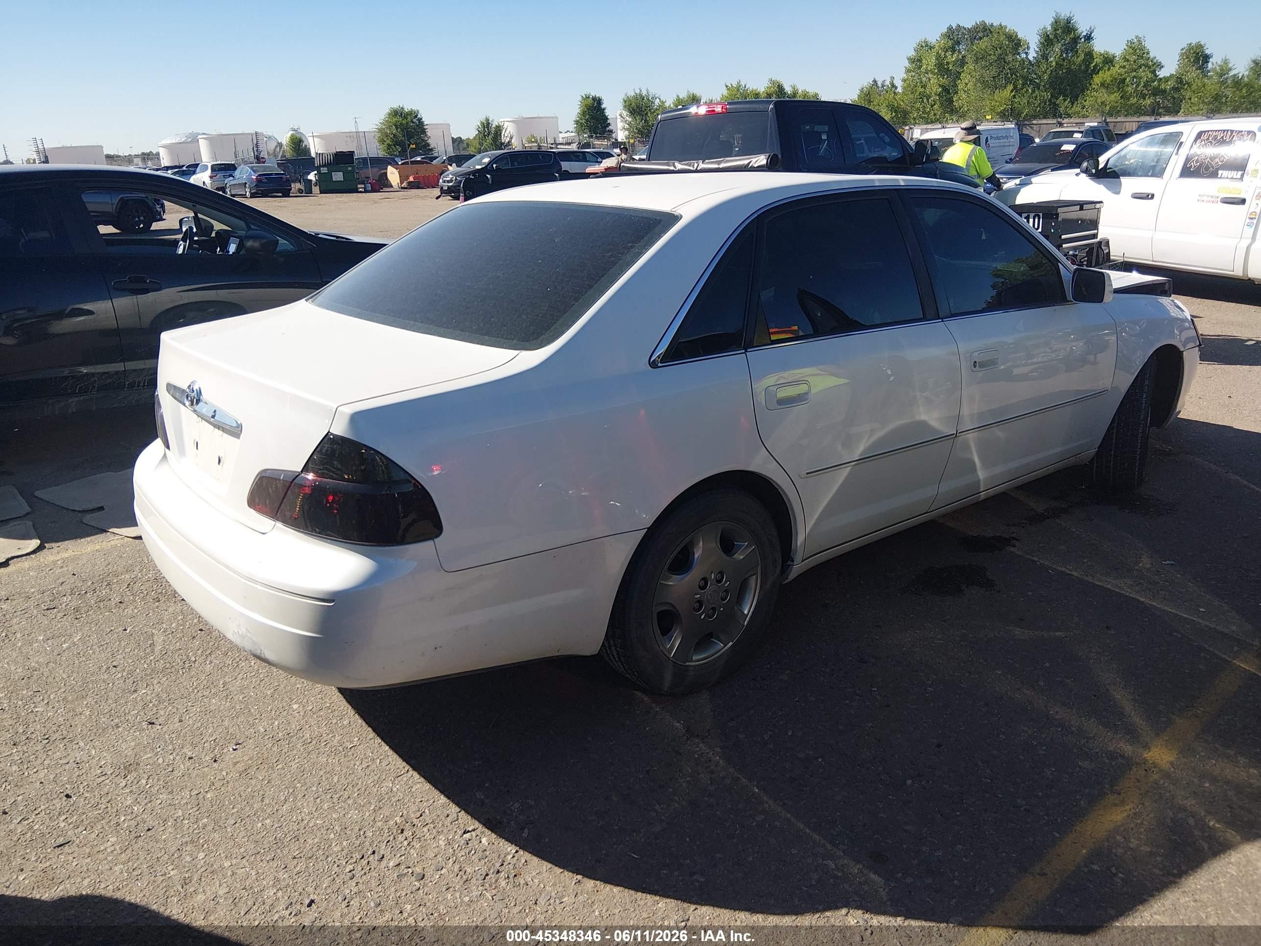 2003 Toyota Avalon Xls White vin: 4T1BF28B13U305587