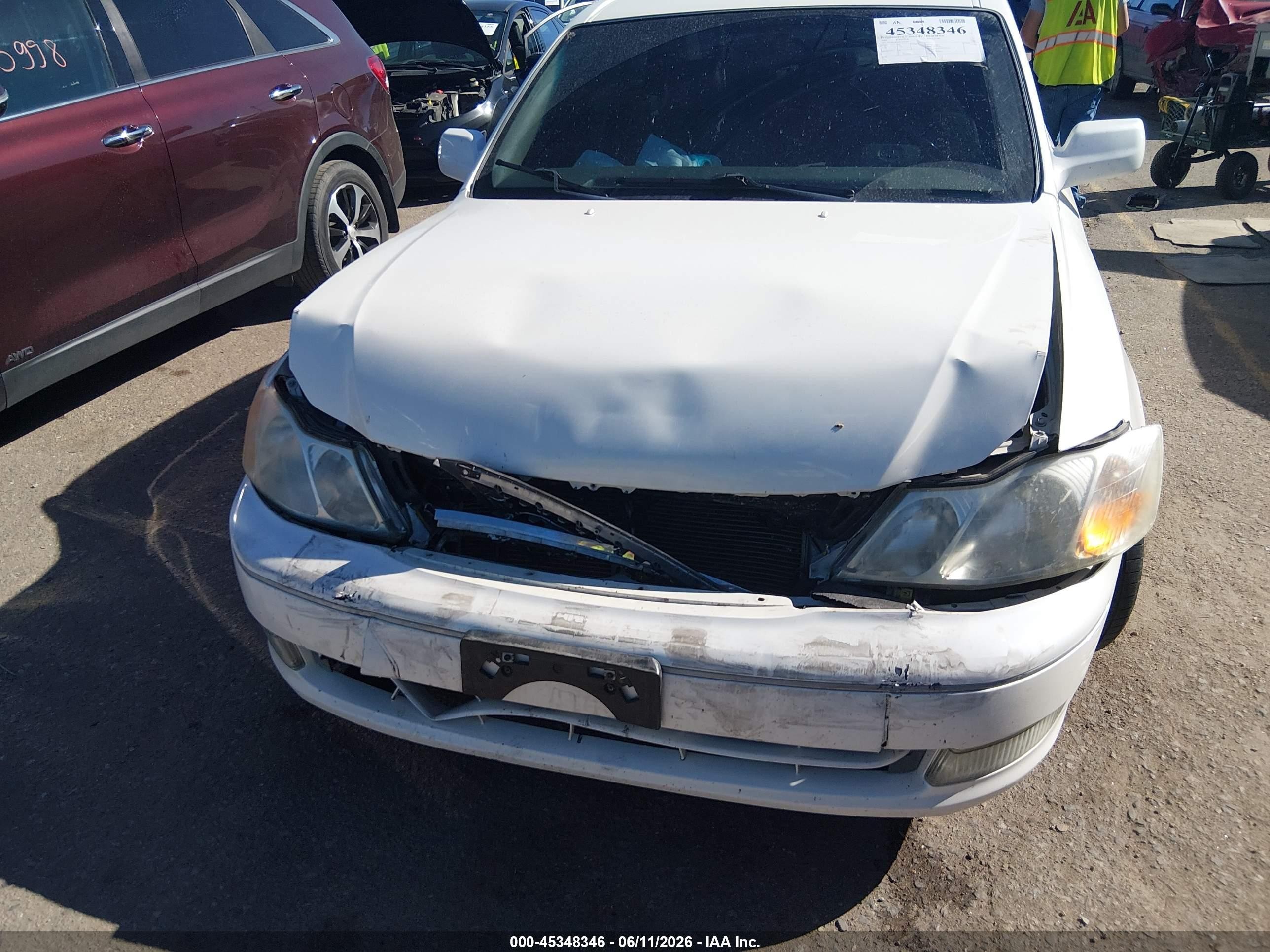 2003 Toyota Avalon Xls White vin: 4T1BF28B13U305587