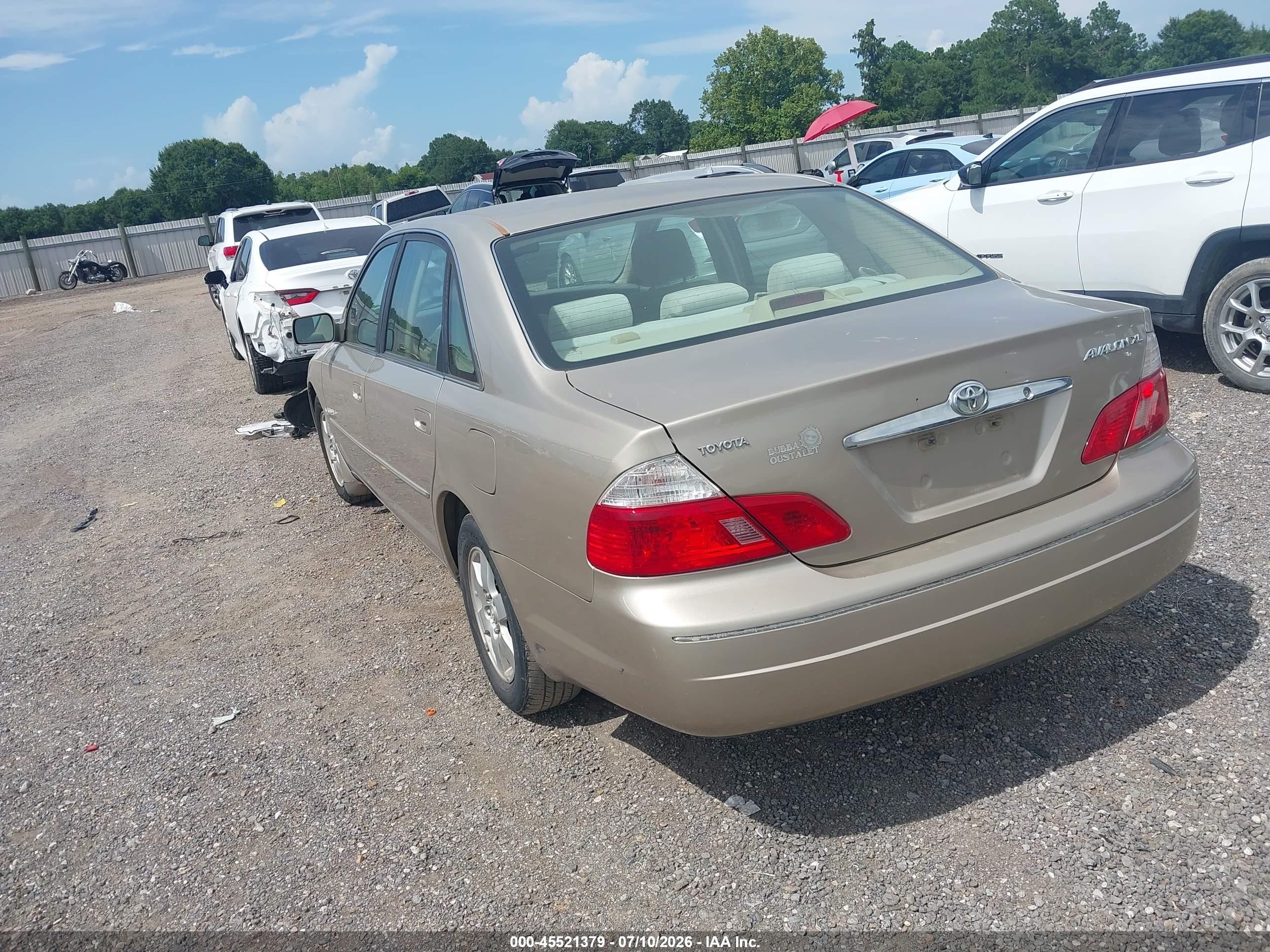 2003 Toyota Avalon Xl Коричневый vin: 4T1BF28B13U320042