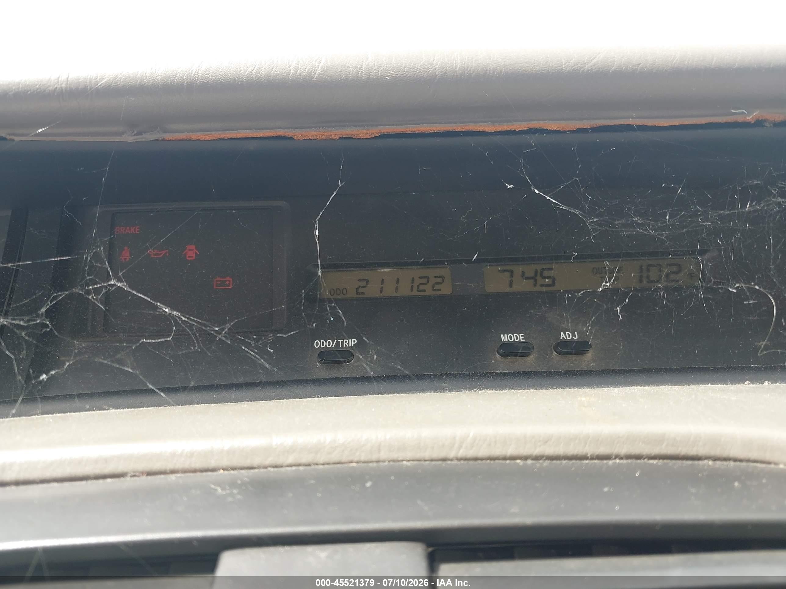 2003 Toyota Avalon Xl Коричневый vin: 4T1BF28B13U320042
