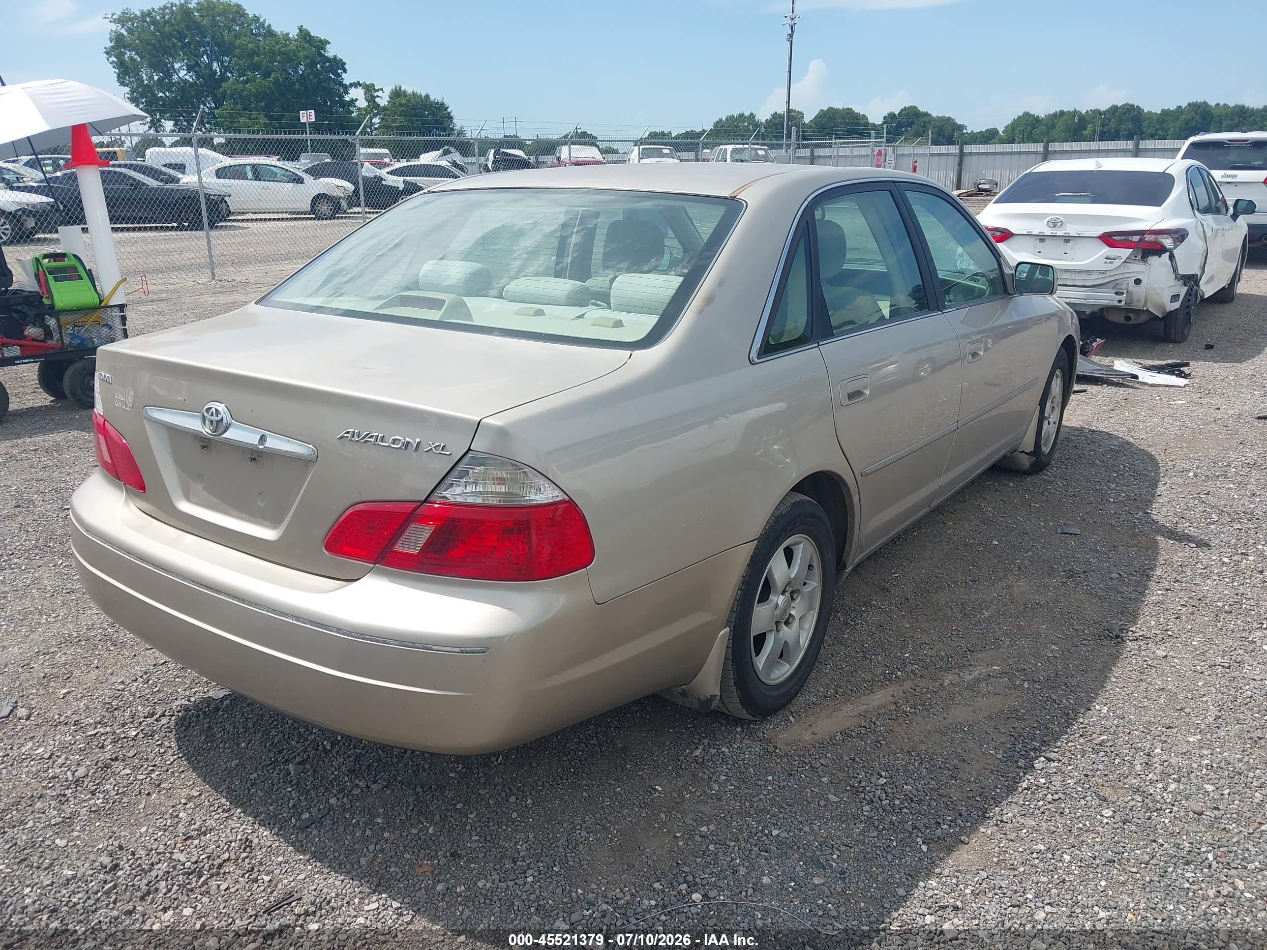 2003 Toyota Avalon Xl Коричневый vin: 4T1BF28B13U320042