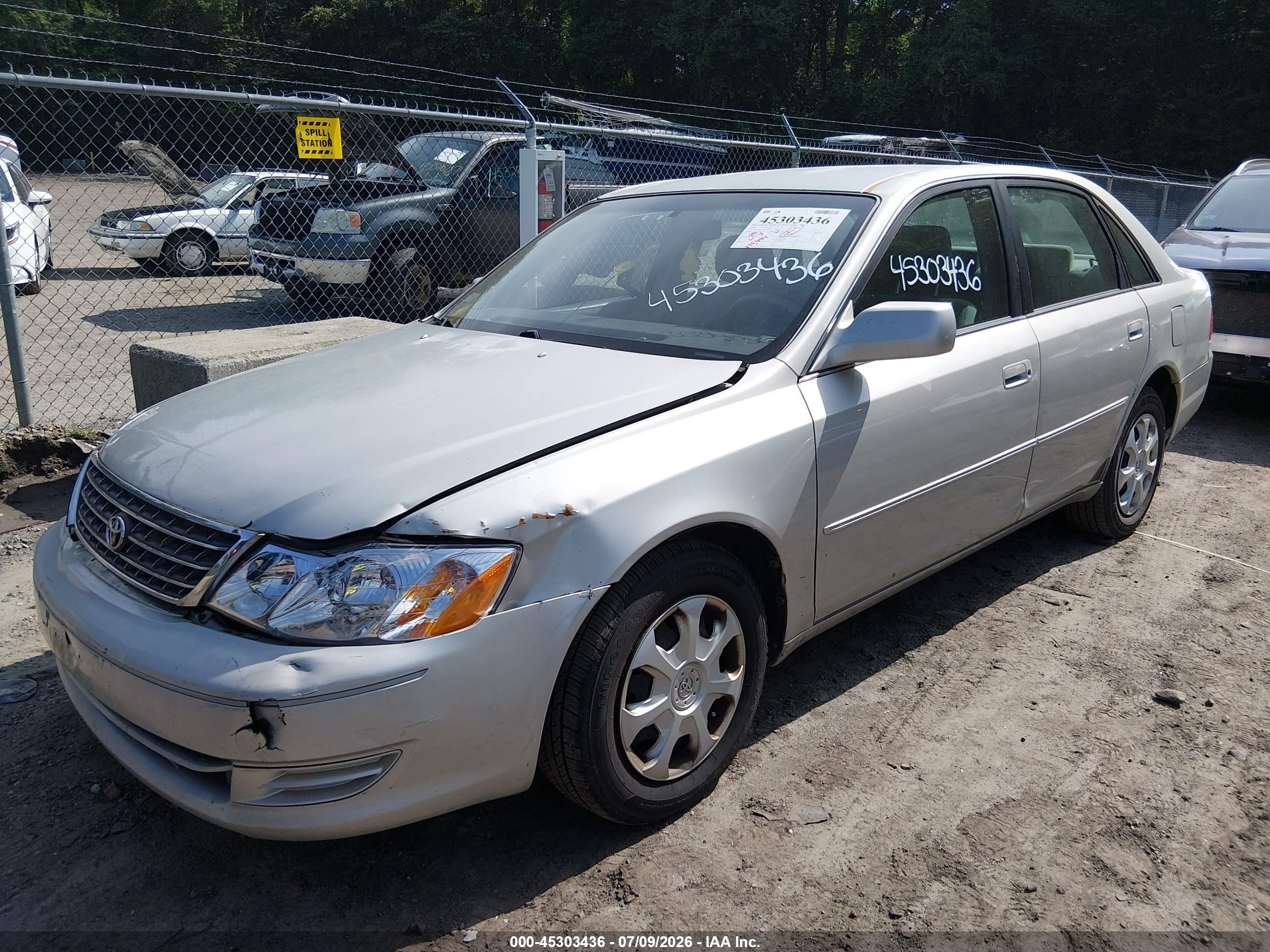 2003 Toyota Avalon Xl Silver vin: 4T1BF28B13U336046