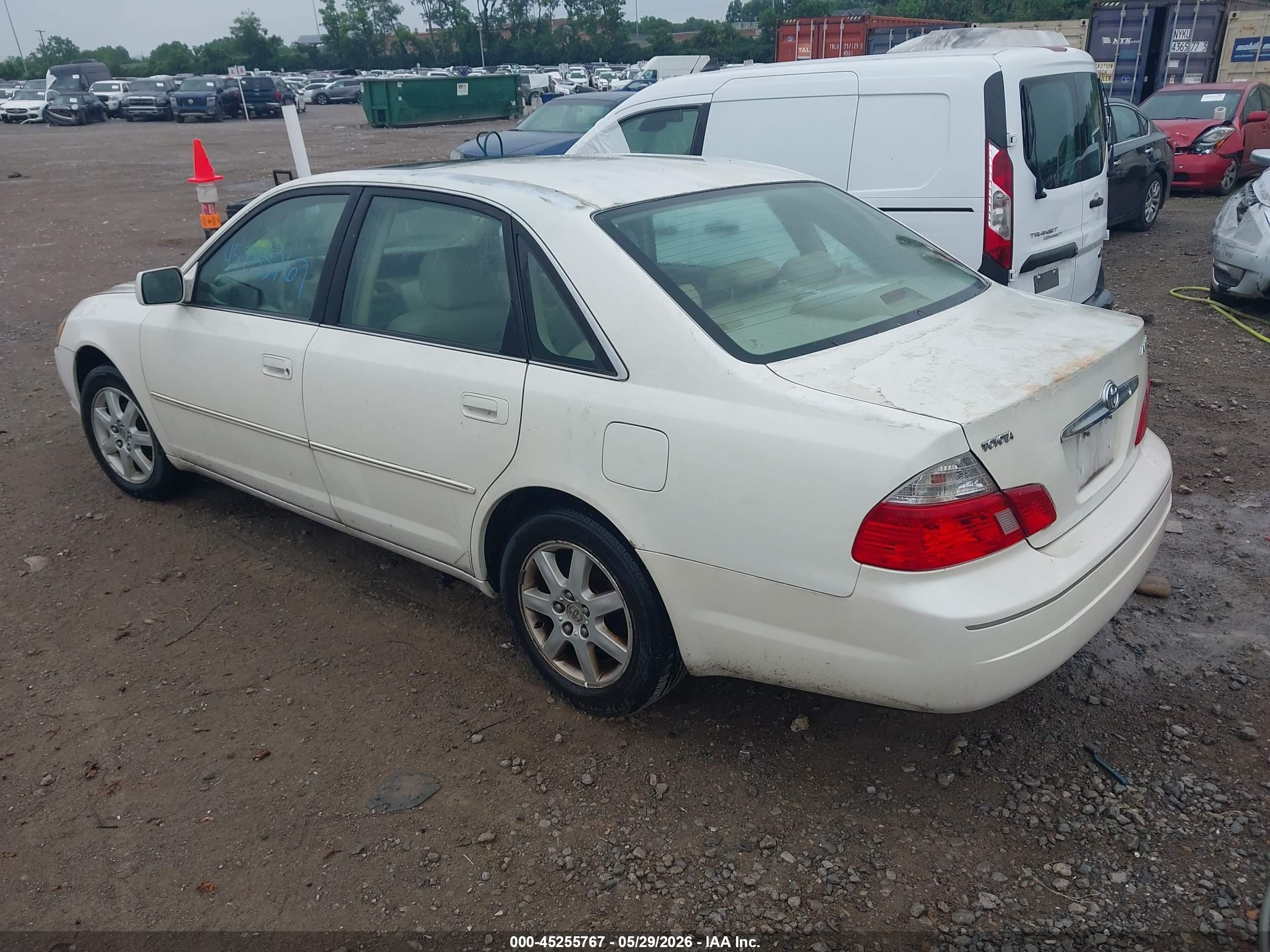 2003 Toyota Avalon Xl White vin: 4T1BF28B13U337245