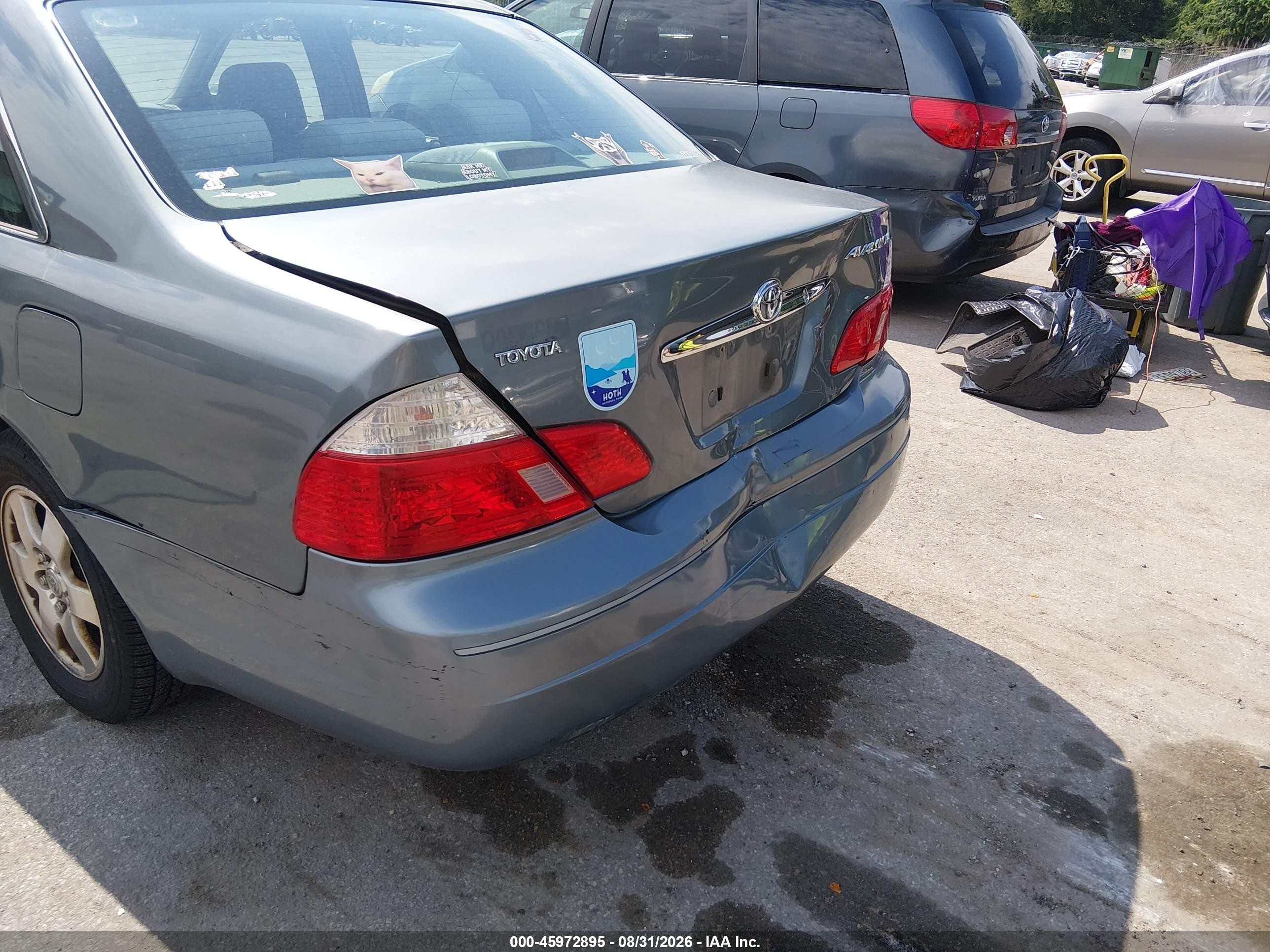 2004 Toyota Avalon Xl Blue vin: 4T1BF28B14U350790
