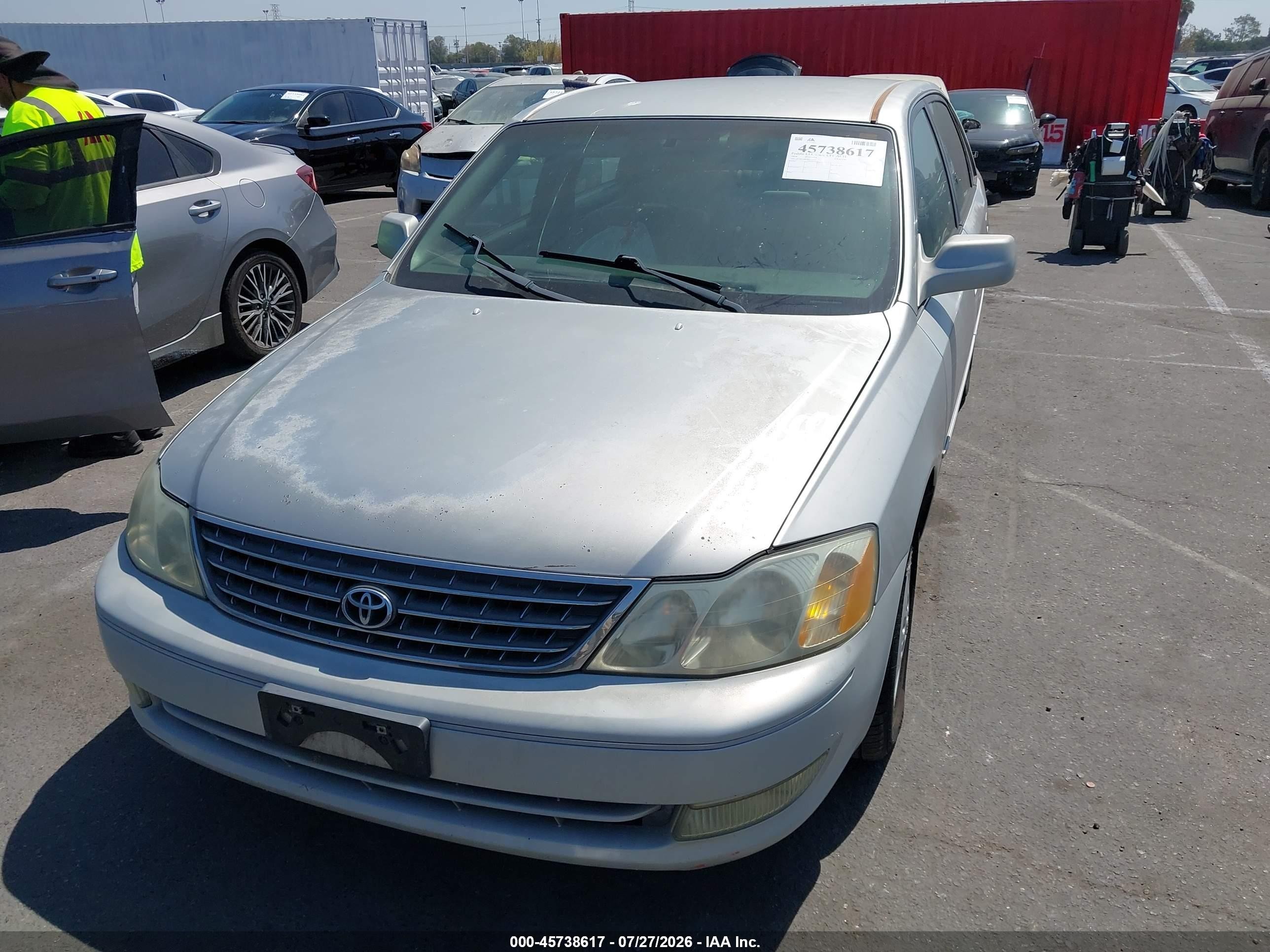 2004 Toyota Avalon Xls Серебряный vin: 4T1BF28B14U372904