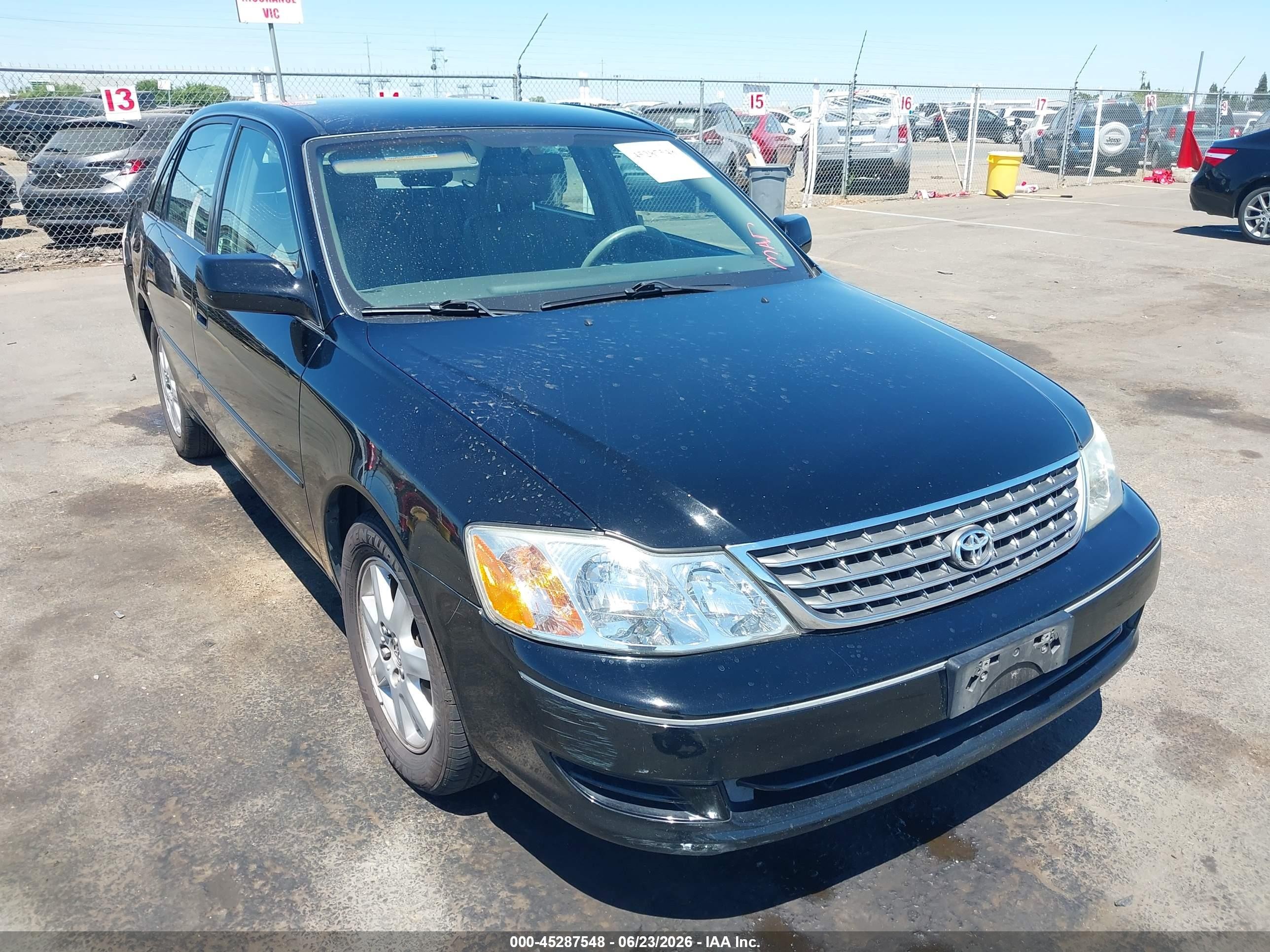 2004 Toyota Avalon Xl Black vin: 4T1BF28B14U384986