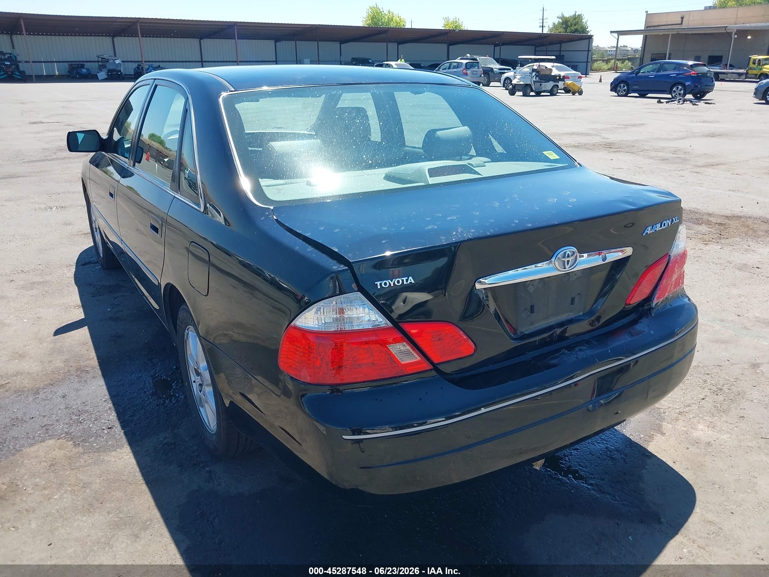 2004 Toyota Avalon Xl Black vin: 4T1BF28B14U384986