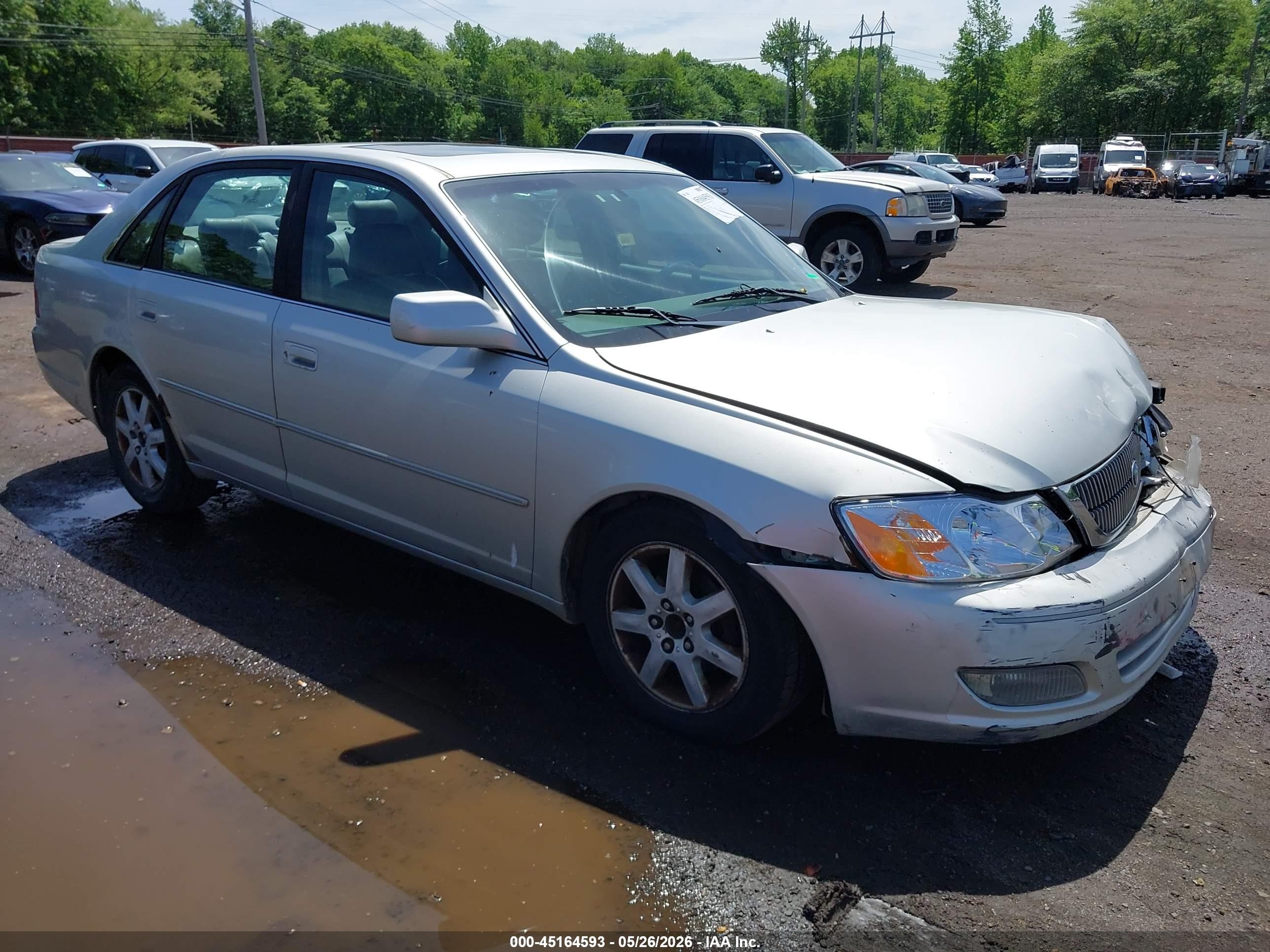2000 Toyota Avalon Xls Серебряный vin: 4T1BF28B1YU022503