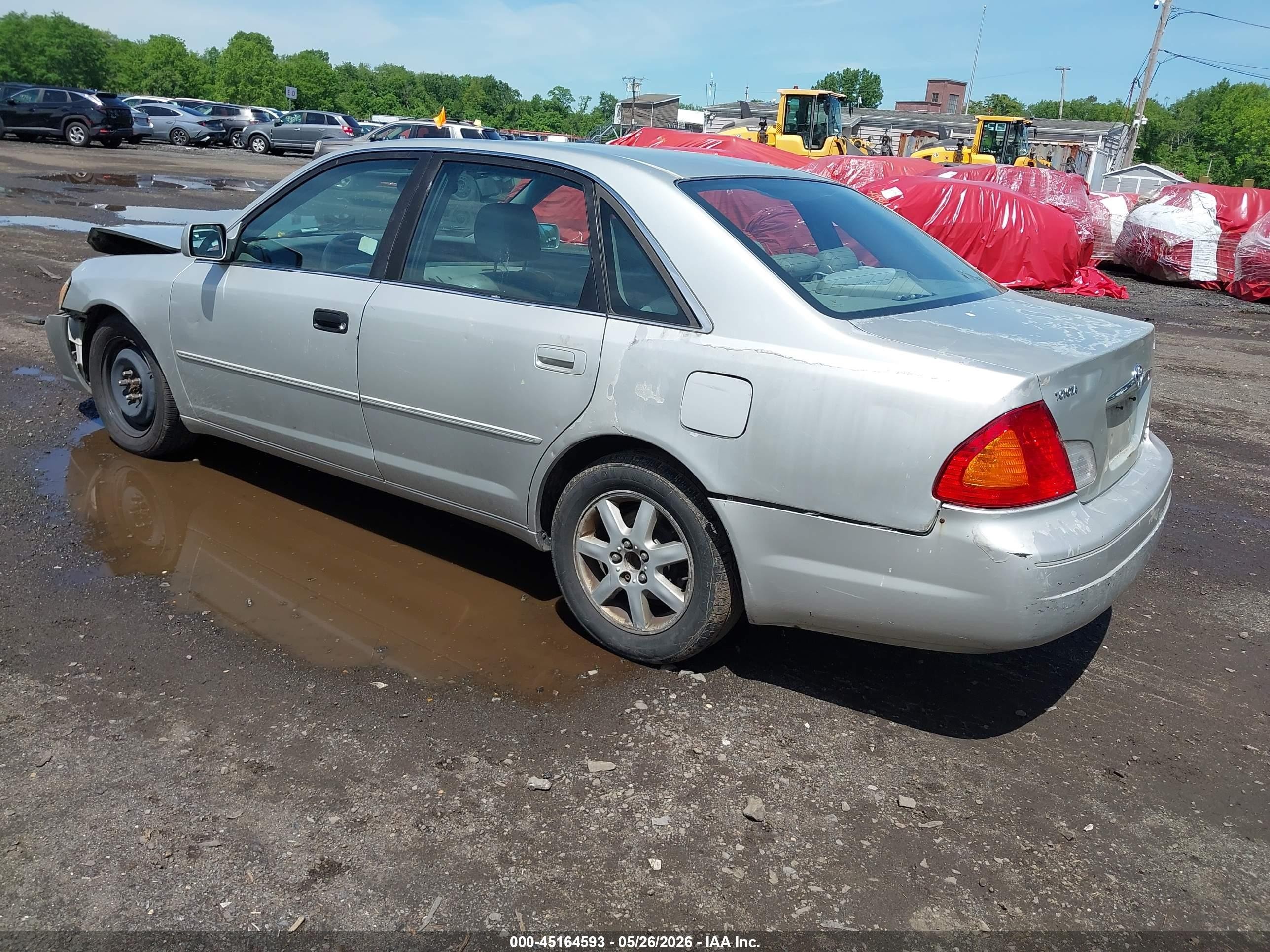 2000 Toyota Avalon Xls Серебряный vin: 4T1BF28B1YU022503