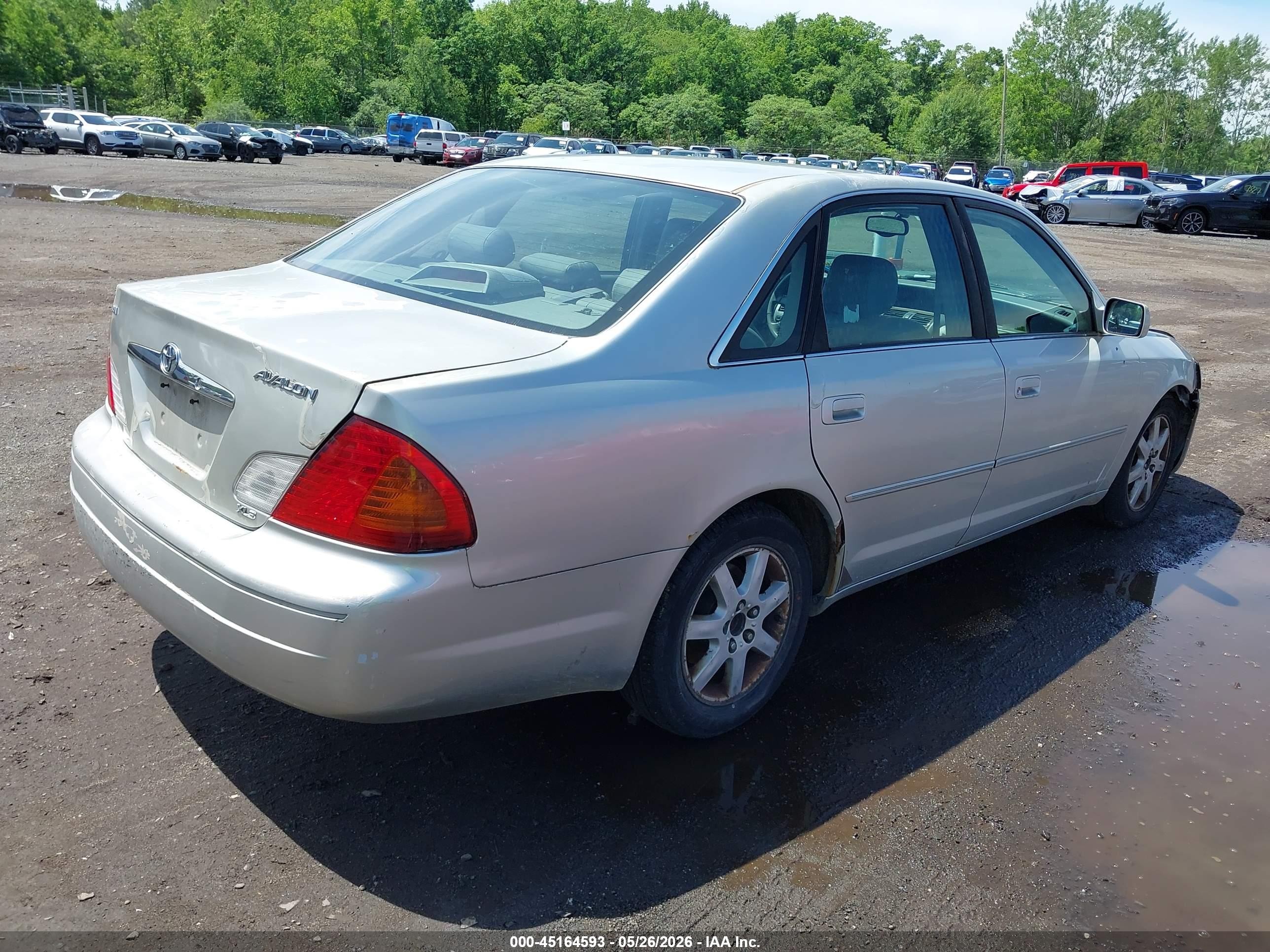 2000 Toyota Avalon Xls Серебряный vin: 4T1BF28B1YU022503
