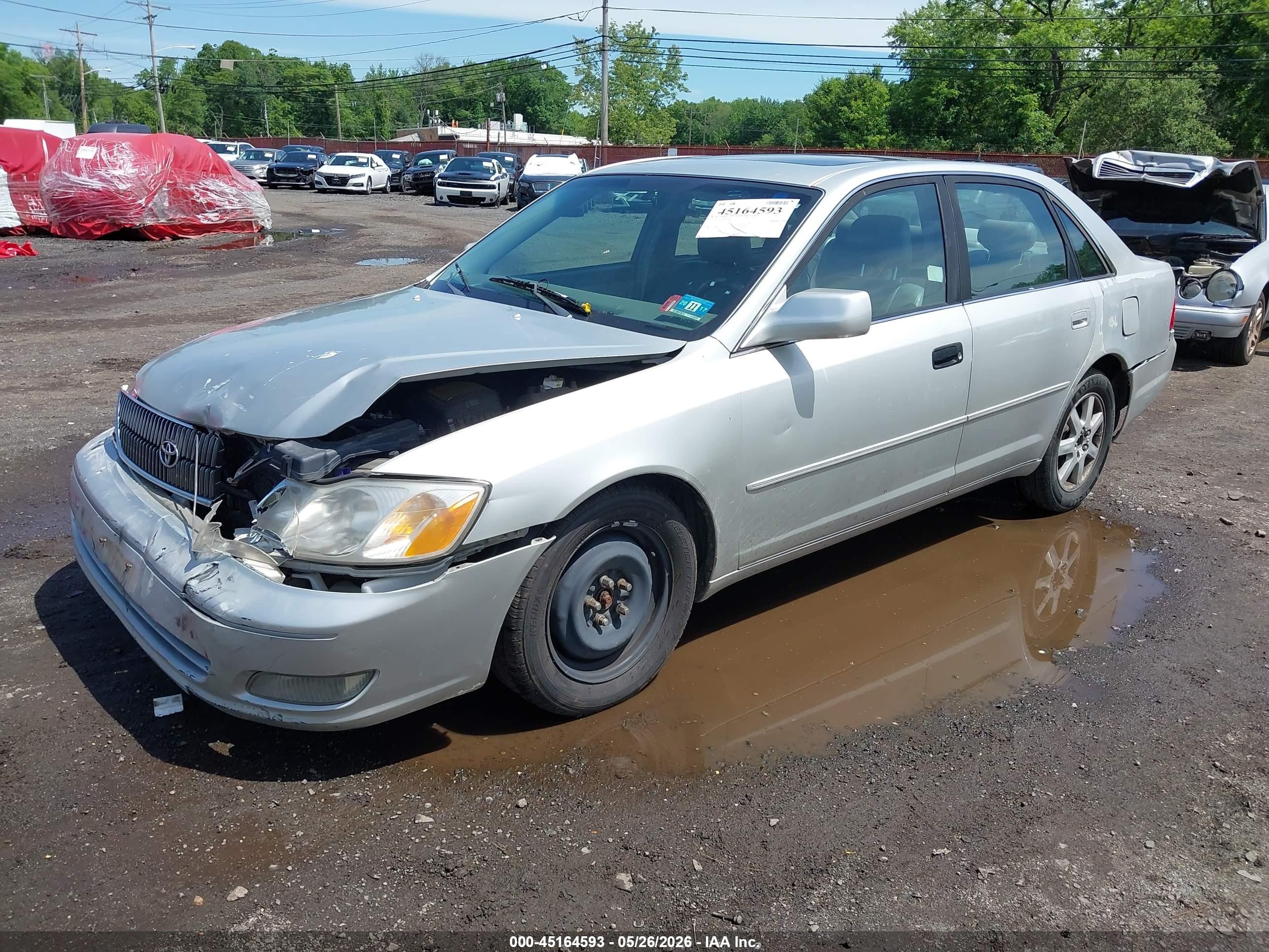 2000 Toyota Avalon Xls Серебряный vin: 4T1BF28B1YU022503